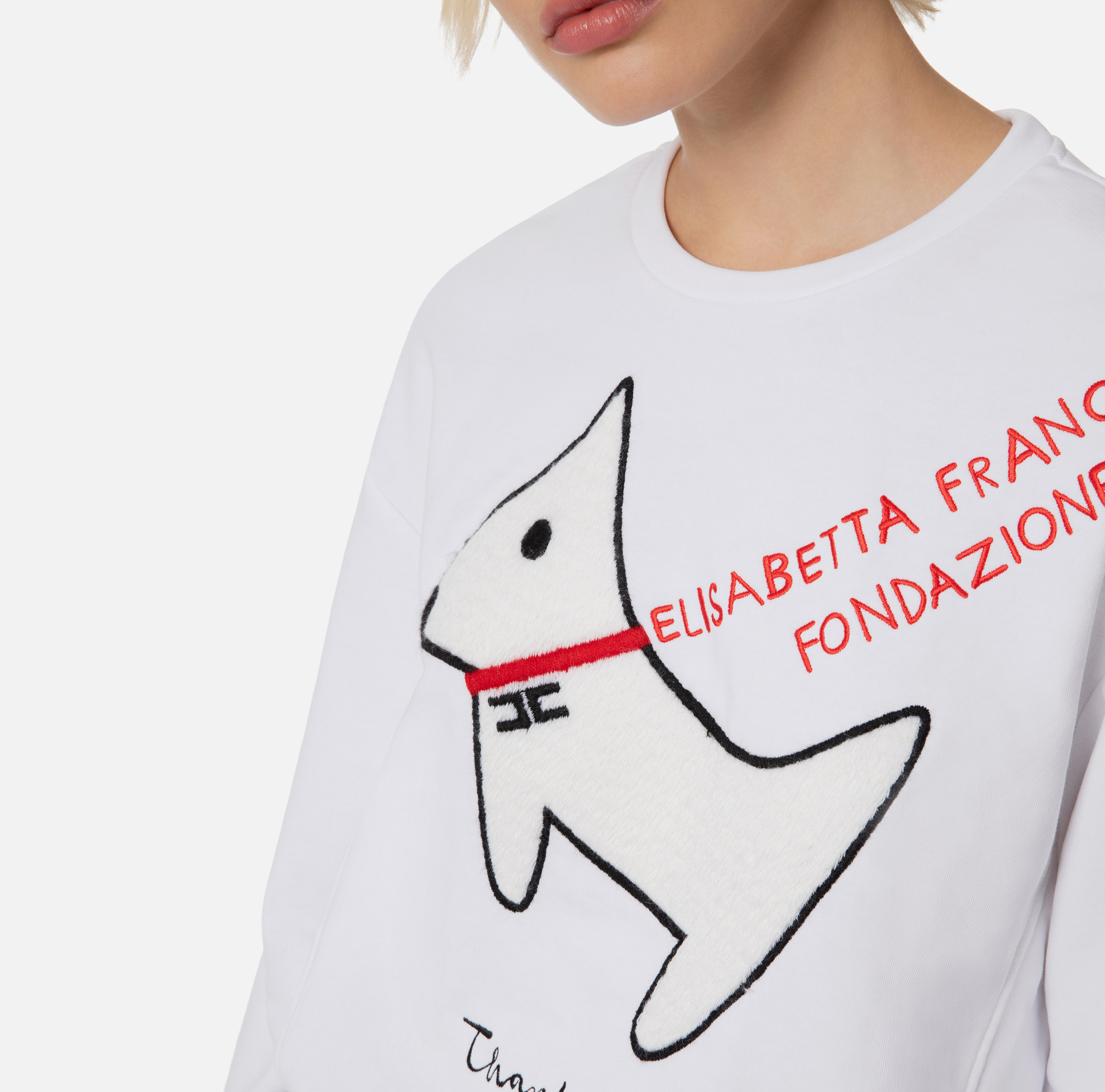 Sweatshirt Fondazione Elisabetta Franchi Onlus - Elisabetta Franchi