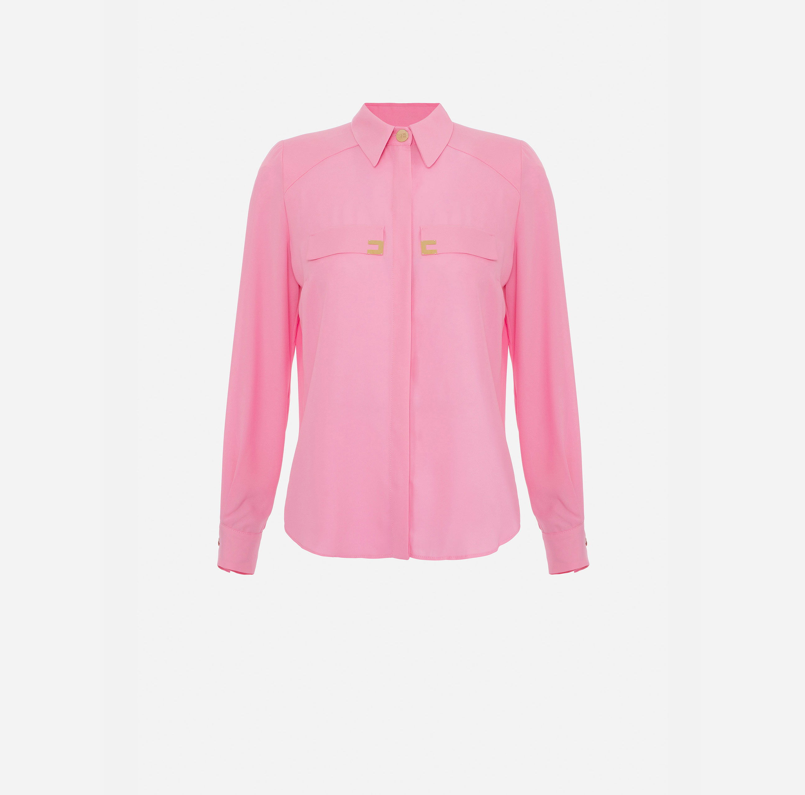 Shirt in georgette fabric - ABBIGLIAMENTO - Elisabetta Franchi