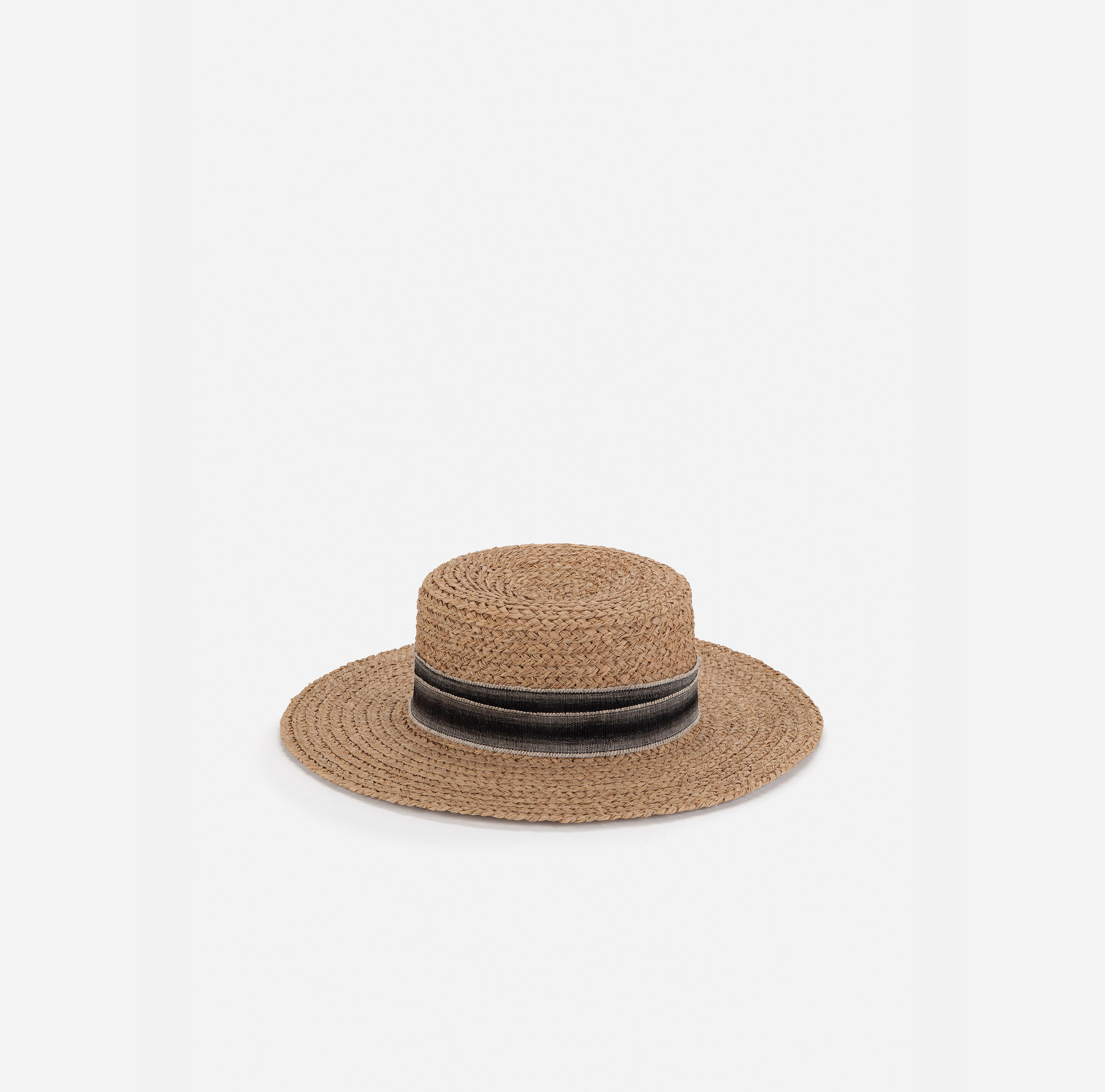 Medium brim straw hat - Elisabetta Franchi