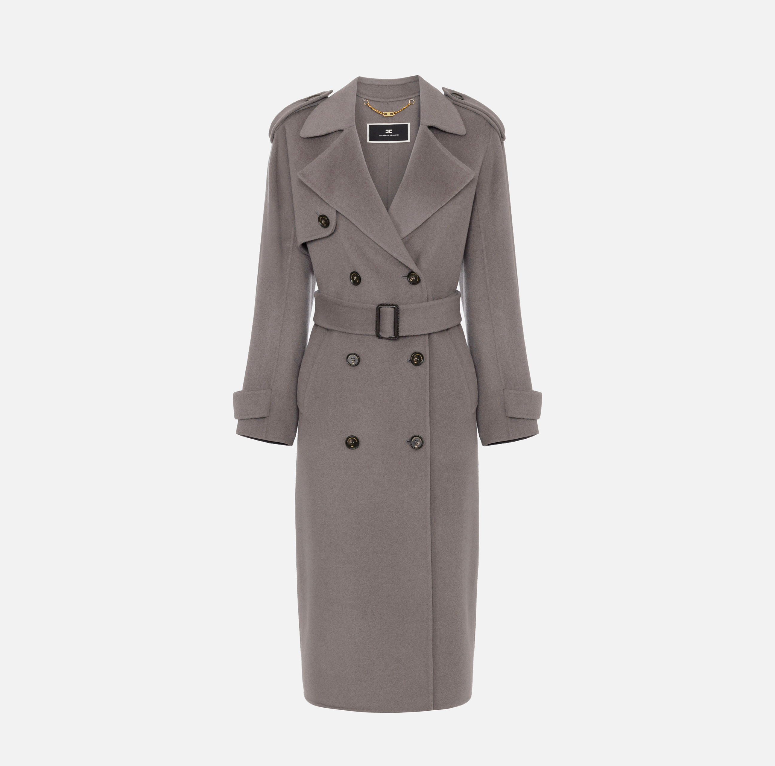 Trench en laine - ABBIGLIAMENTO - Elisabetta Franchi