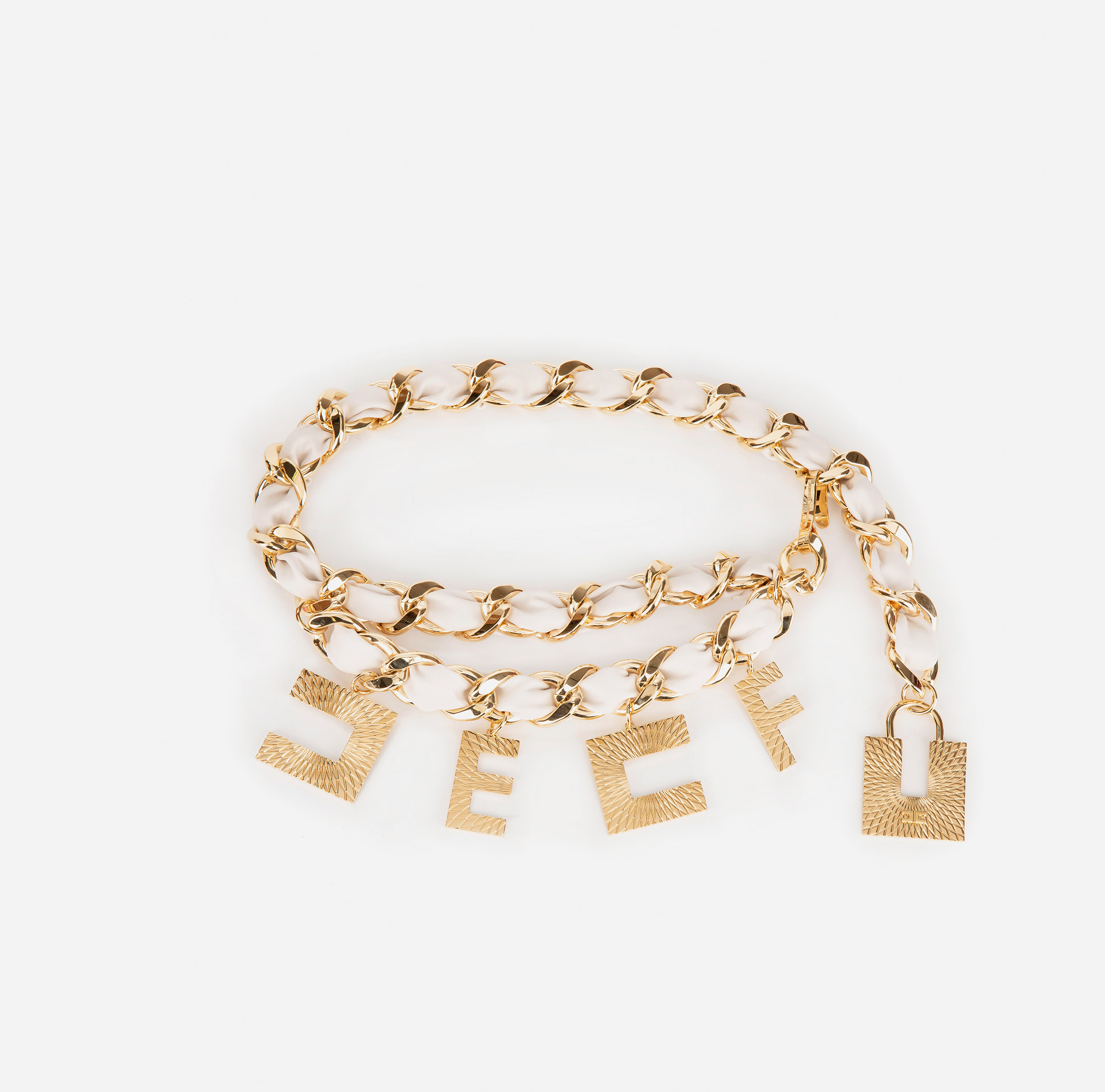 Chain belt with charms - Elisabetta Franchi