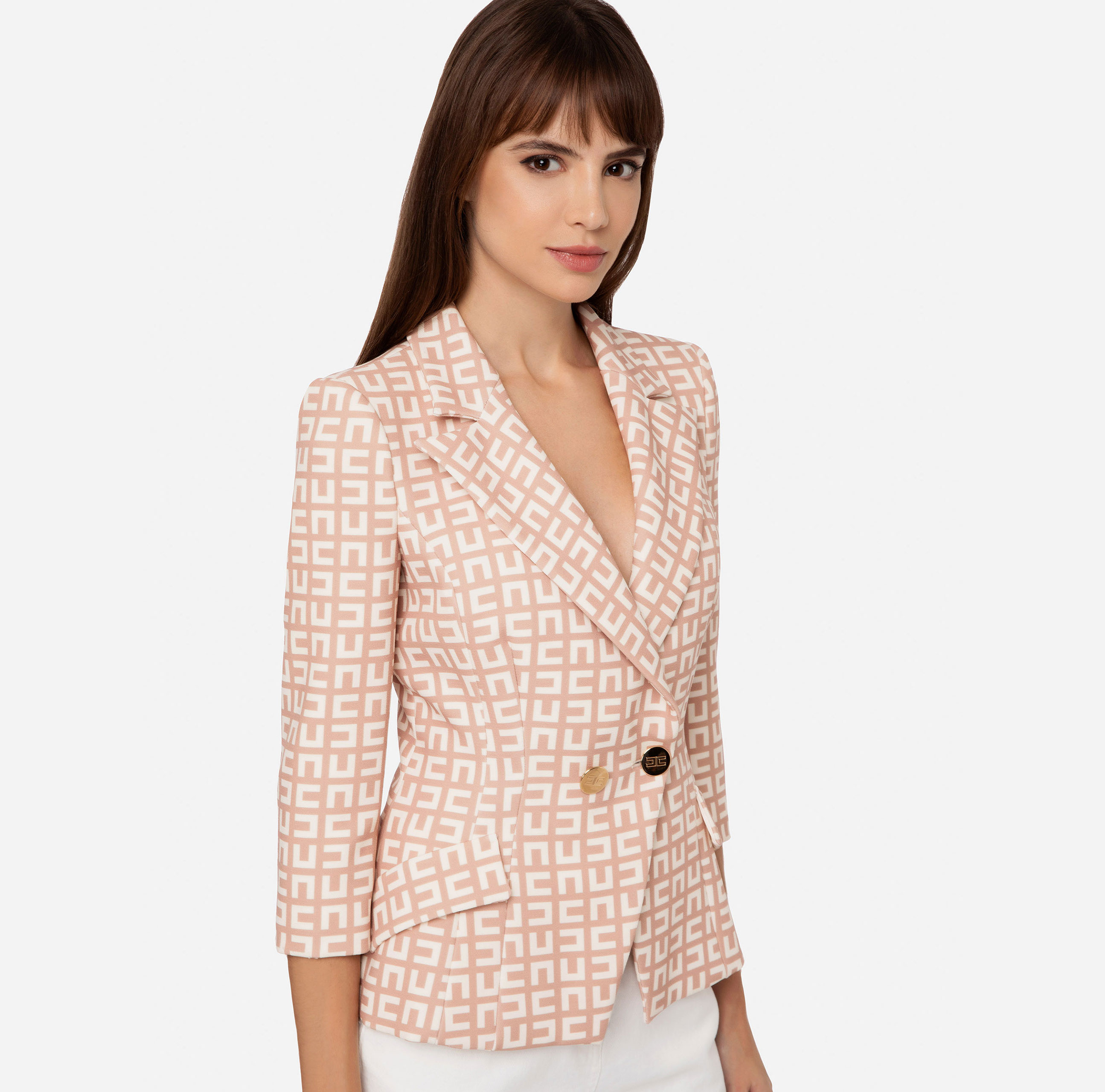 Double-breasted jacket - Elisabetta Franchi