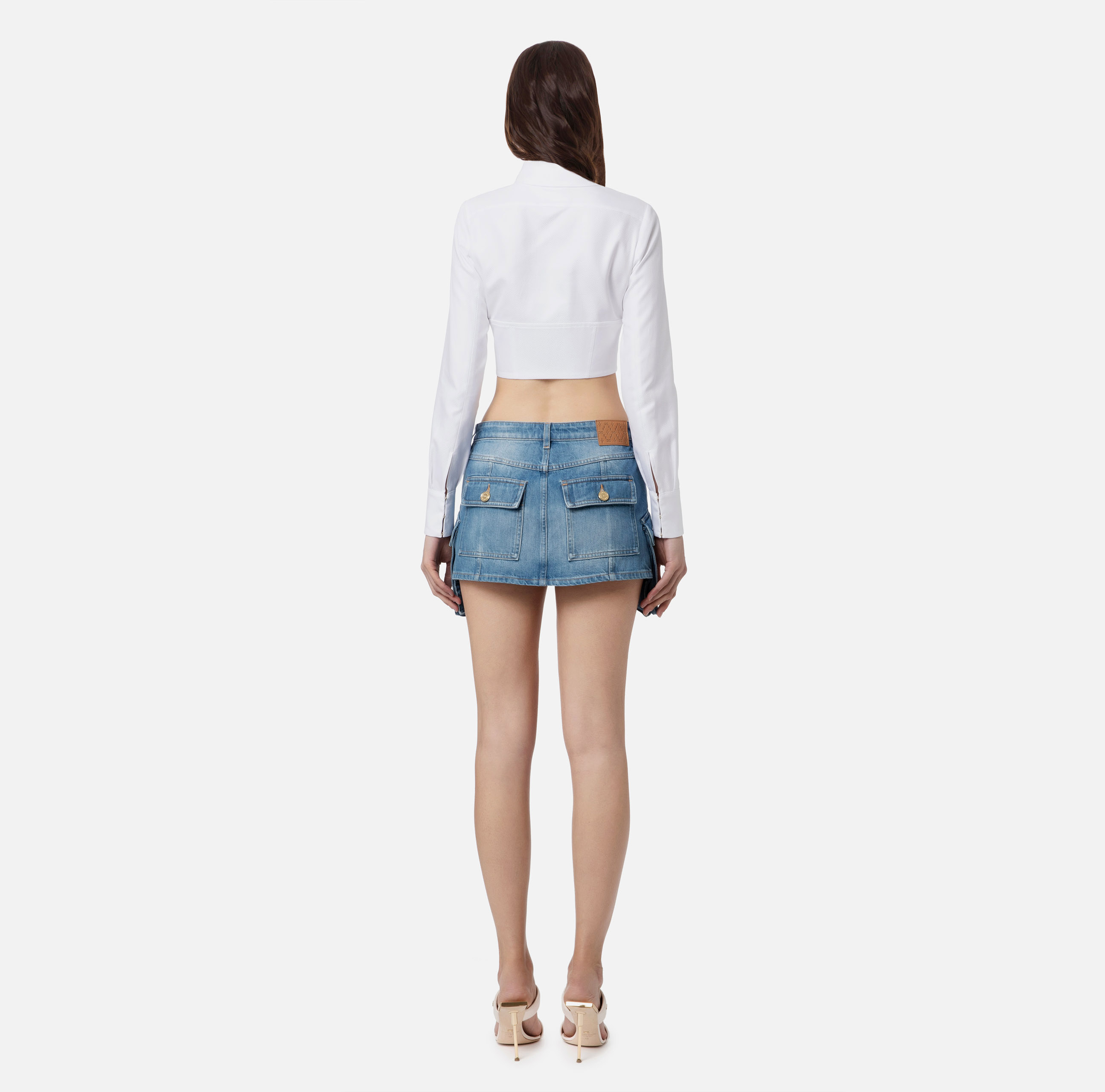 Cargo mini skirt - Elisabetta Franchi