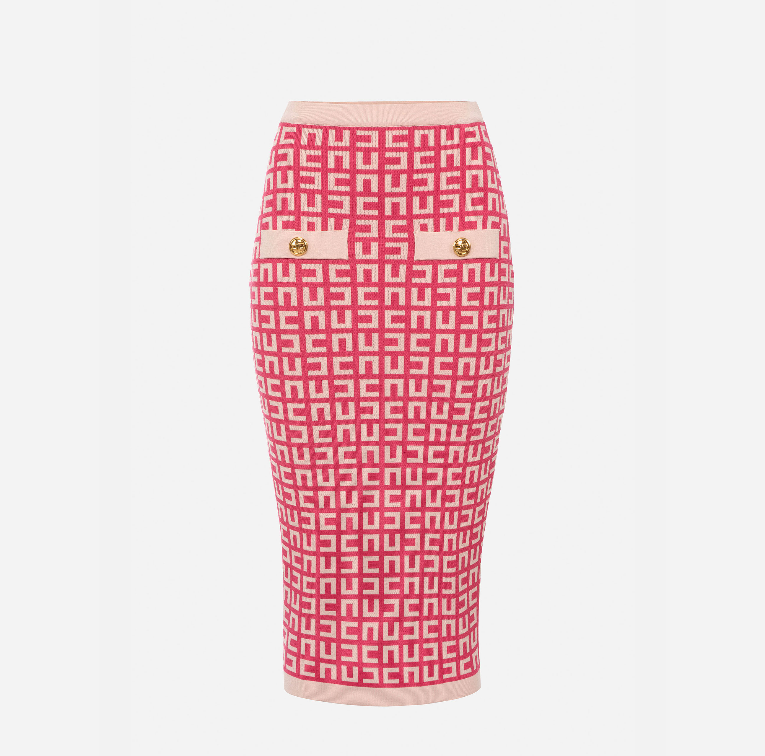 Pencil skirt with waistband - Elisabetta Franchi