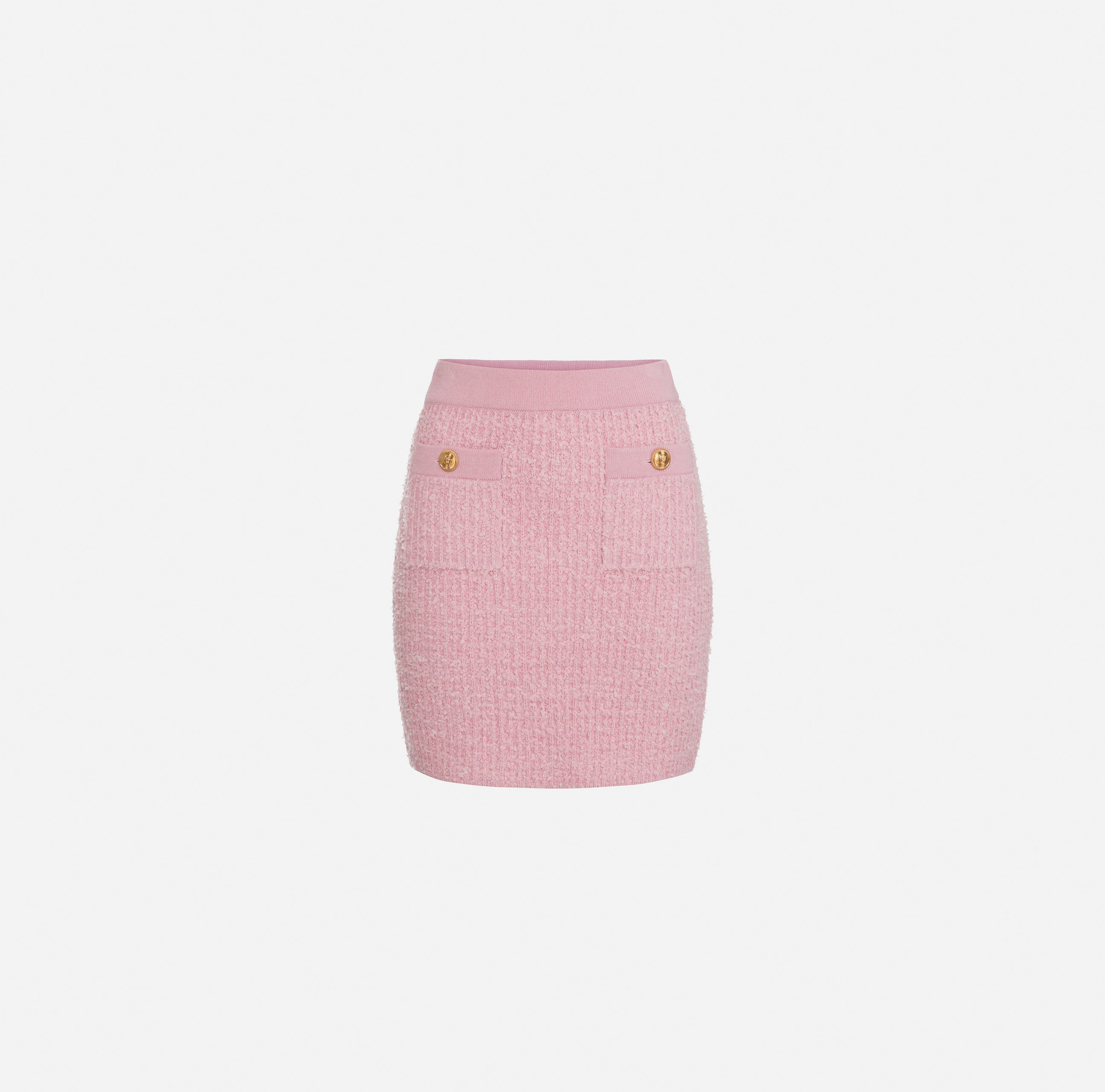 Mini-jupe en jacquard avec poches - ABBIGLIAMENTO - Elisabetta Franchi