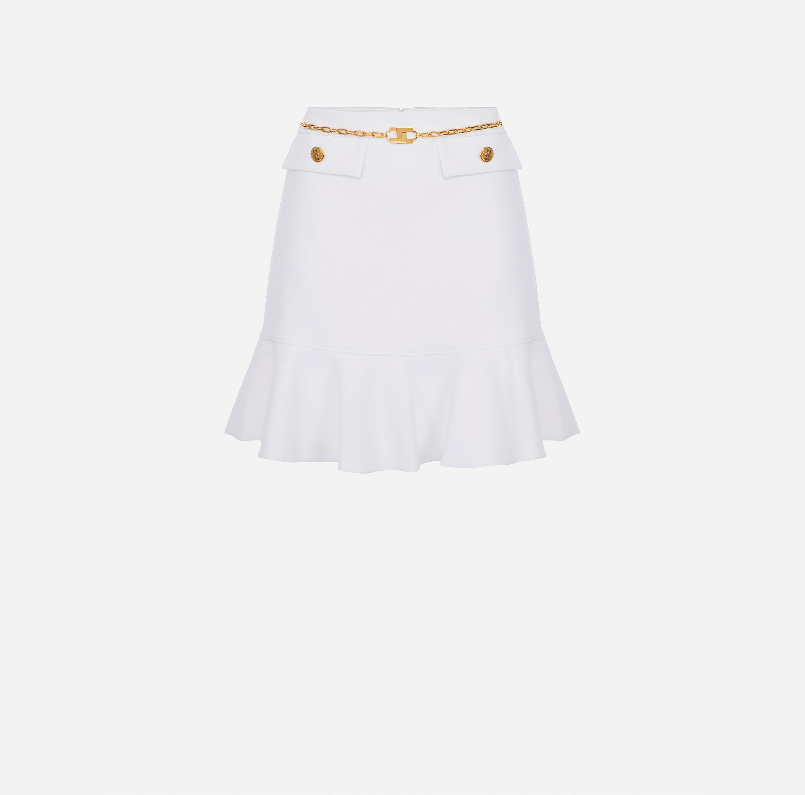 Miniskirt with chain - ABBIGLIAMENTO - Elisabetta Franchi