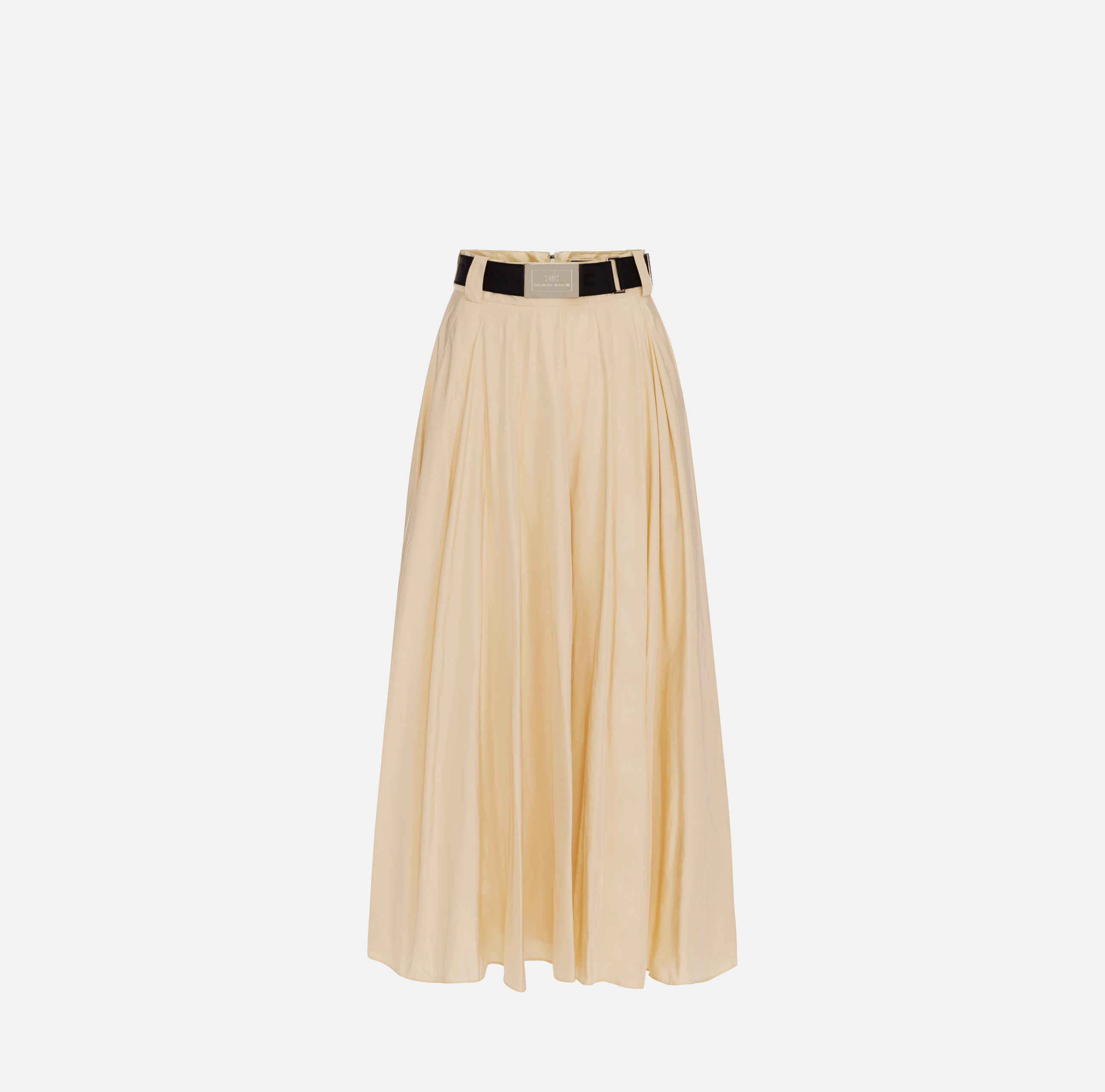 Circle skirt in lightweight technical nylon - ABBIGLIAMENTO - Elisabetta Franchi