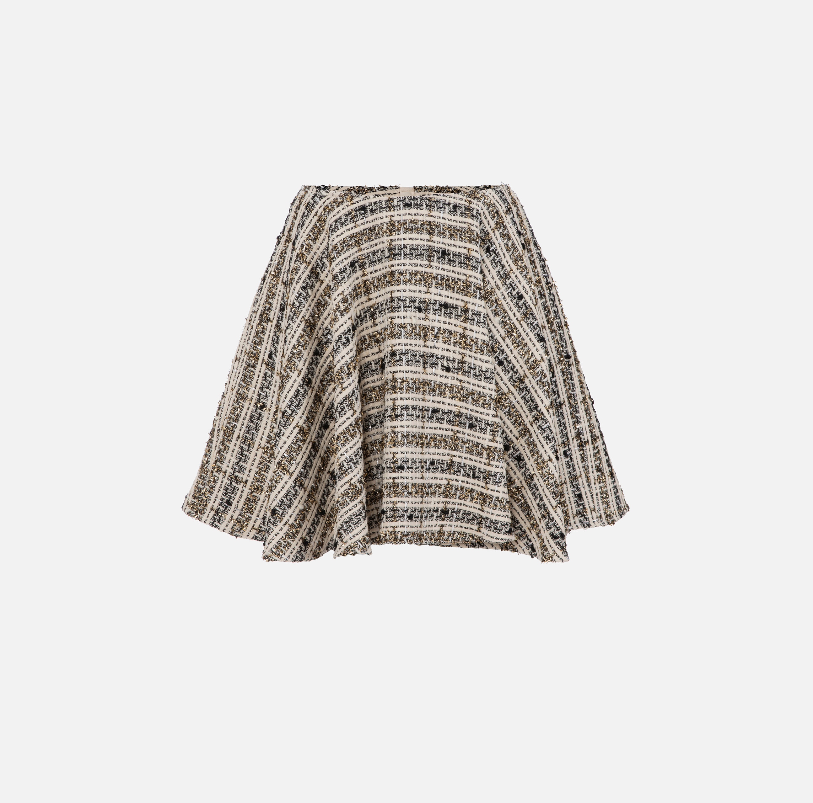 Tweed circle miniskirt - Elisabetta Franchi
