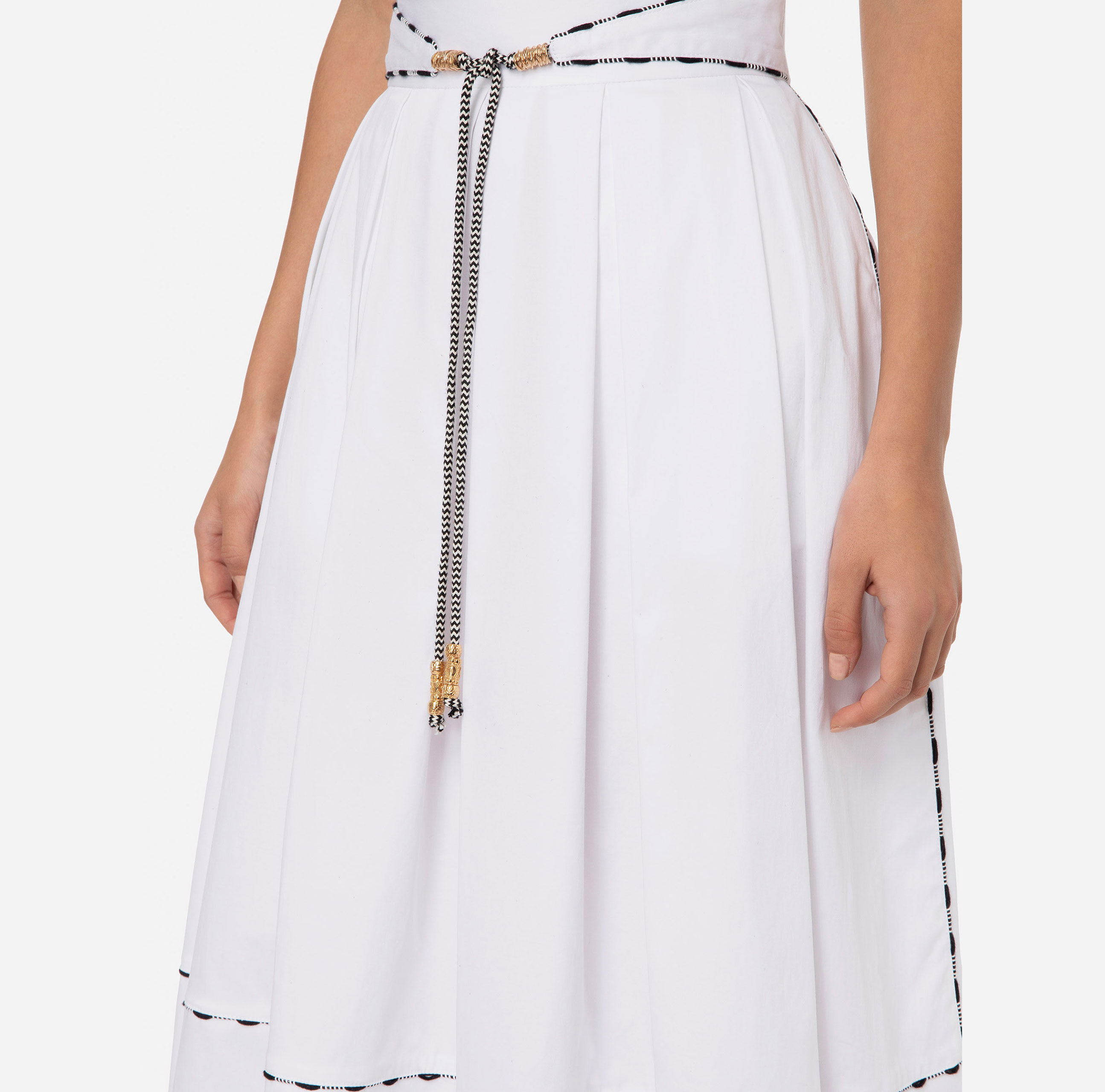 Poplin circle skirt - Elisabetta Franchi