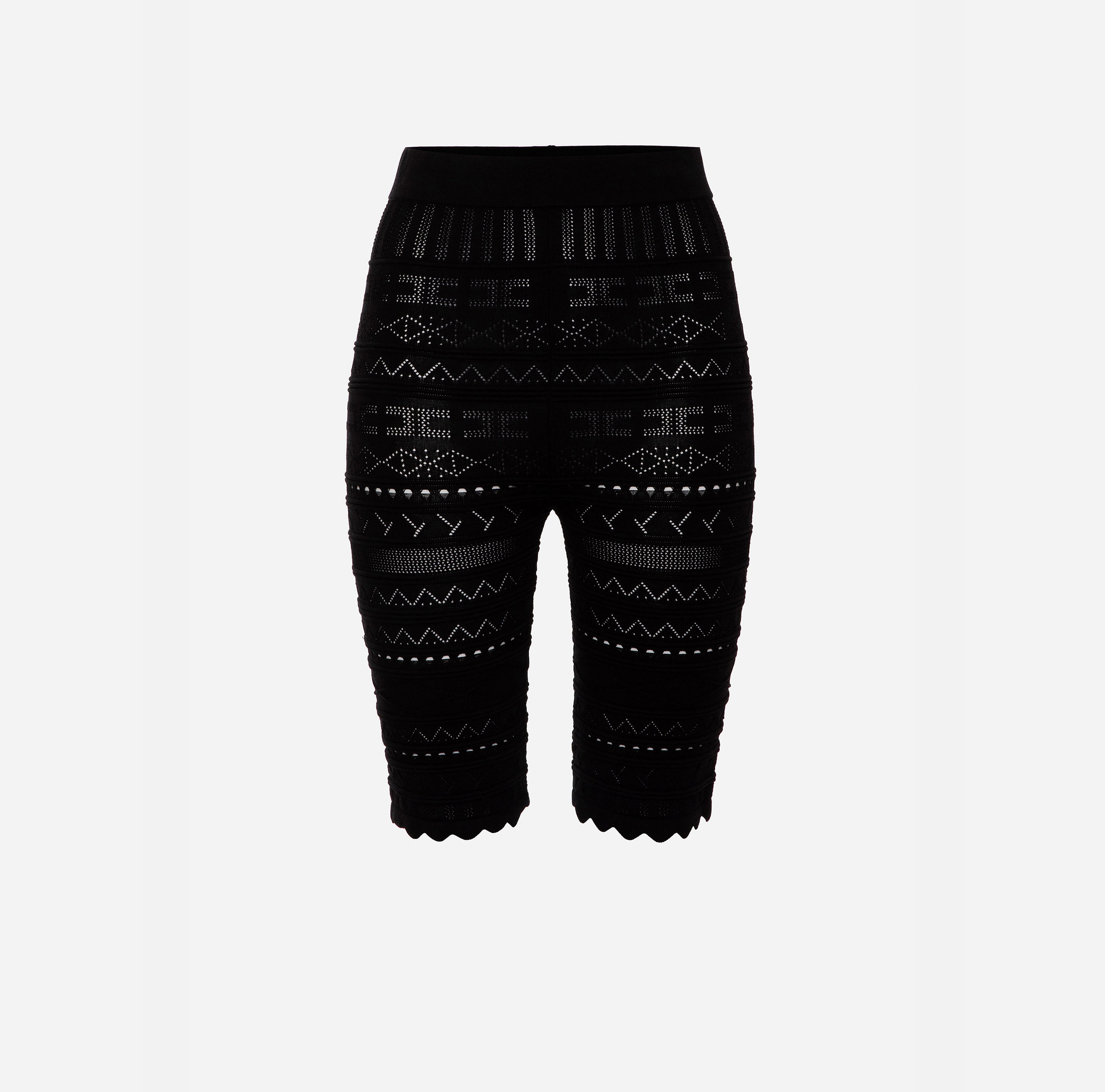 Bike shorts with waistband - ABBIGLIAMENTO - Elisabetta Franchi