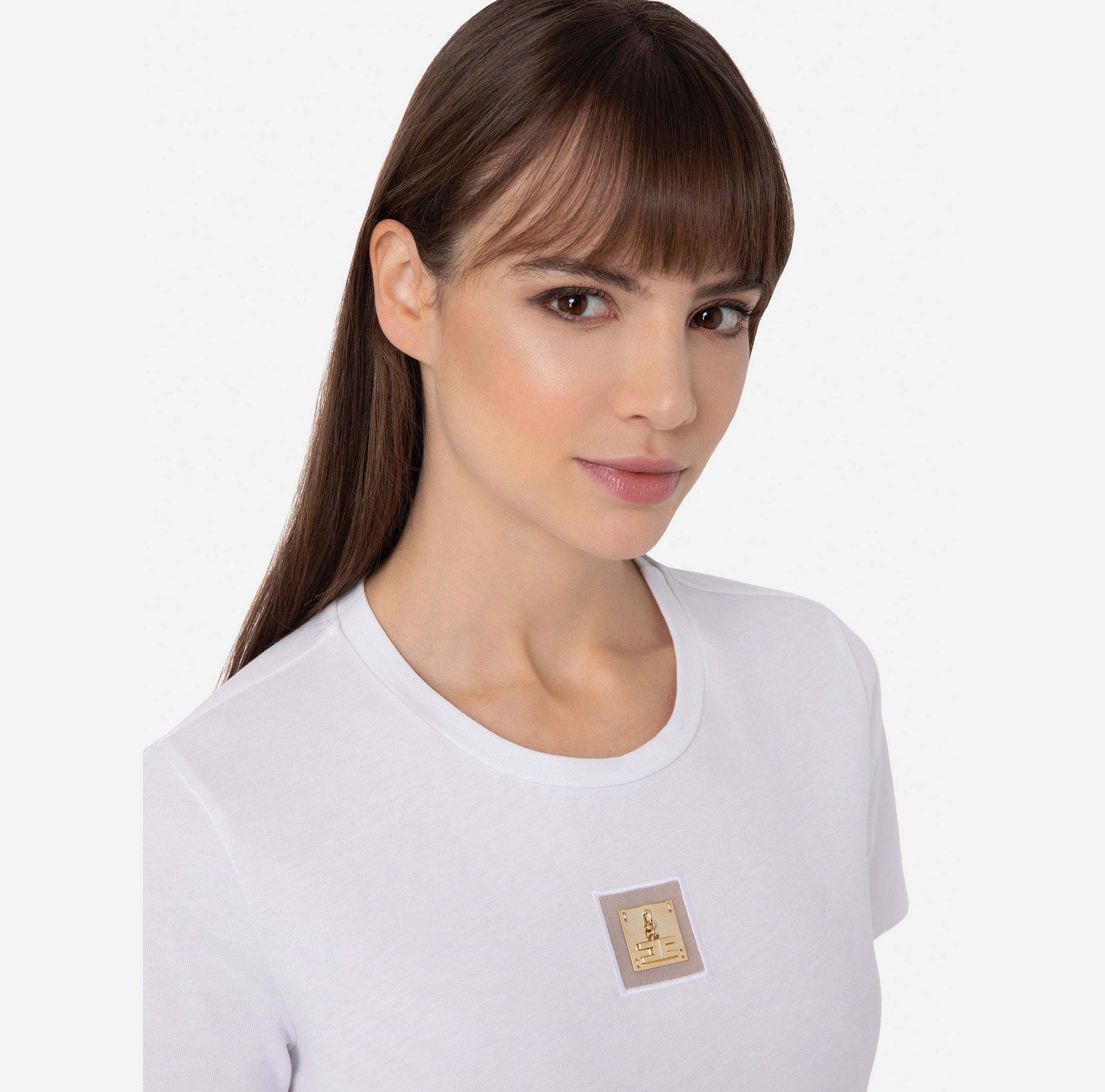 Crew neck T-shirt - Elisabetta Franchi