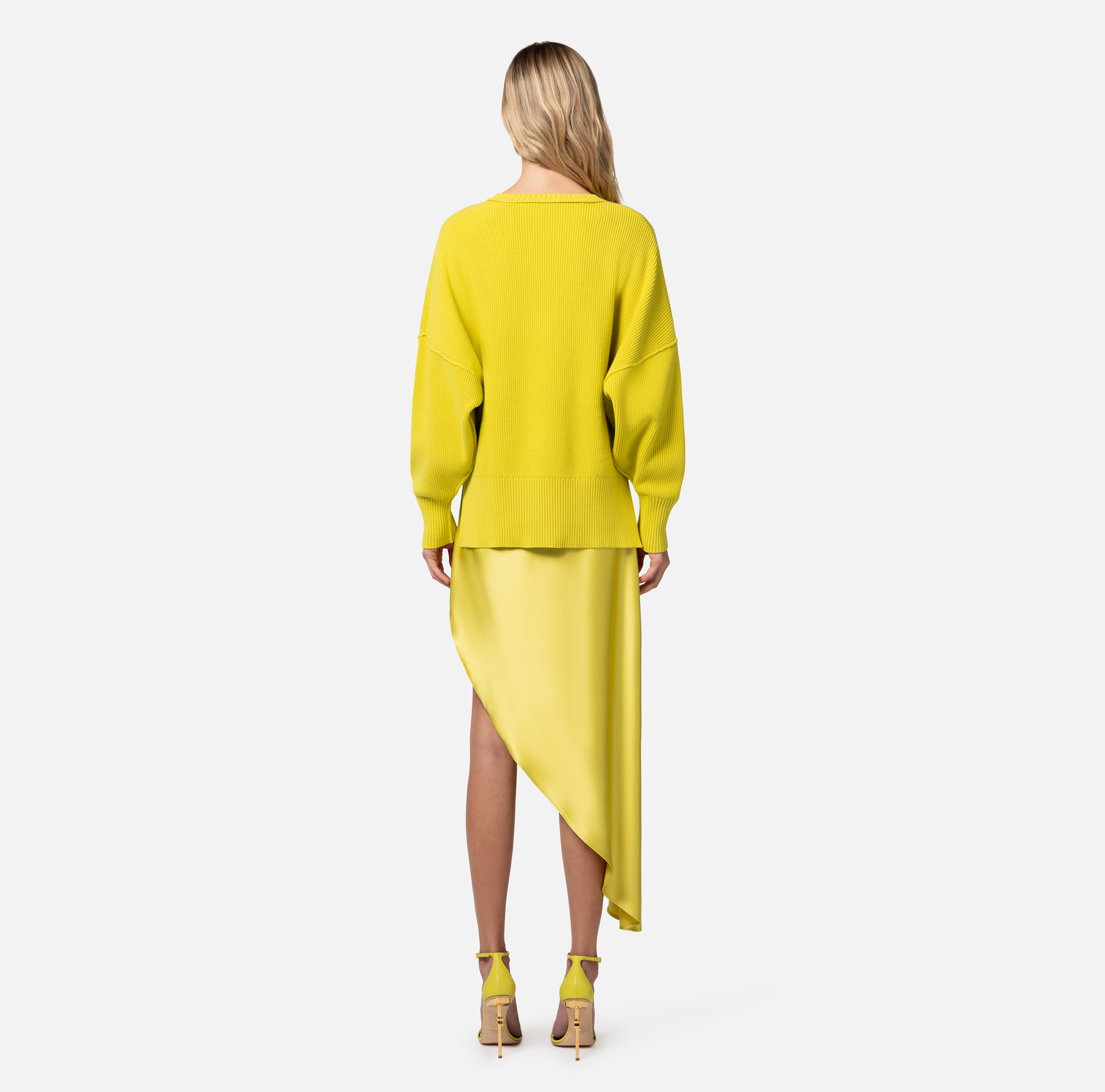 Viscose pullover with batwing sleeves - Elisabetta Franchi