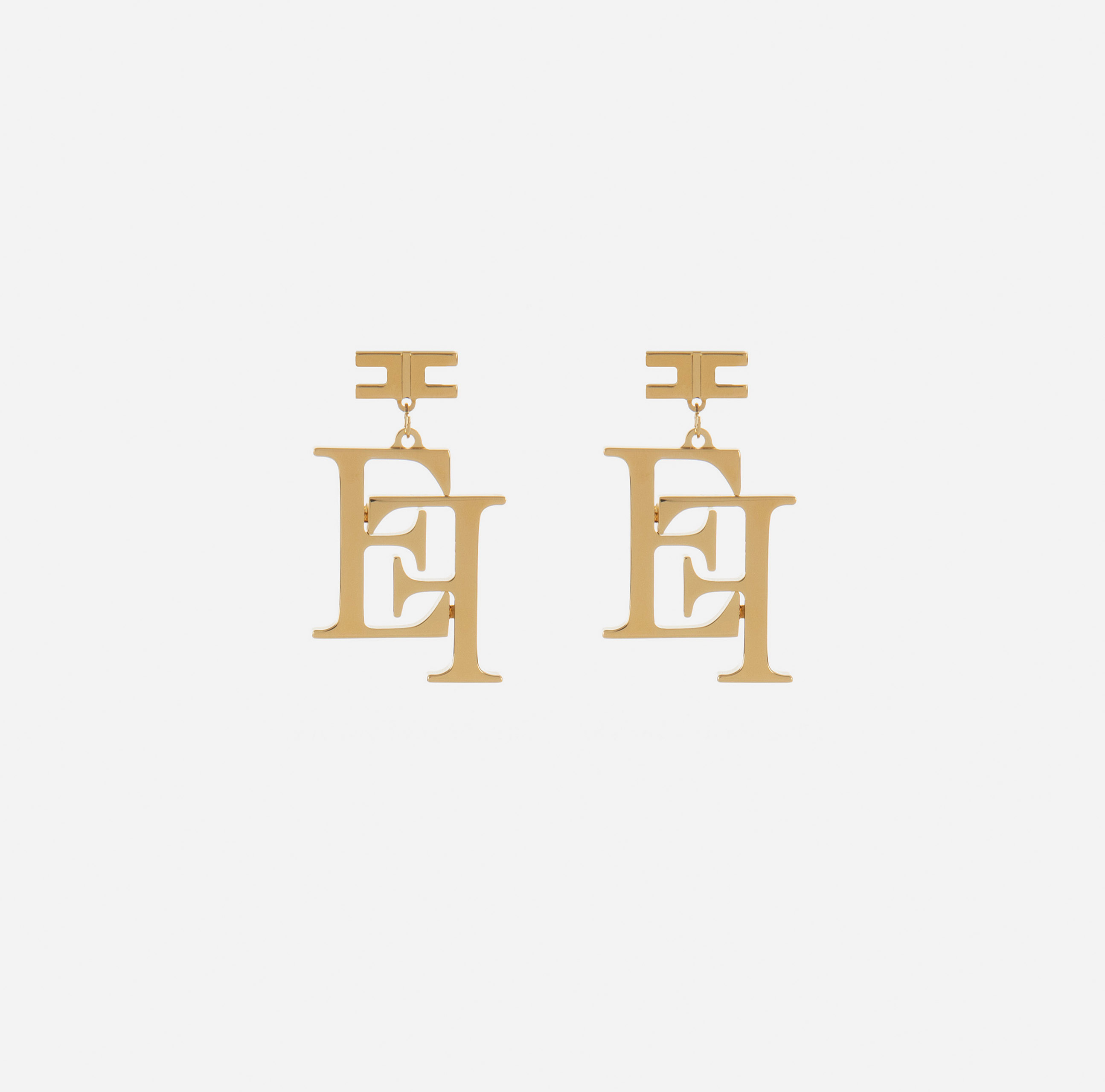 Earrings with lettering - ACCESSORI - Elisabetta Franchi
