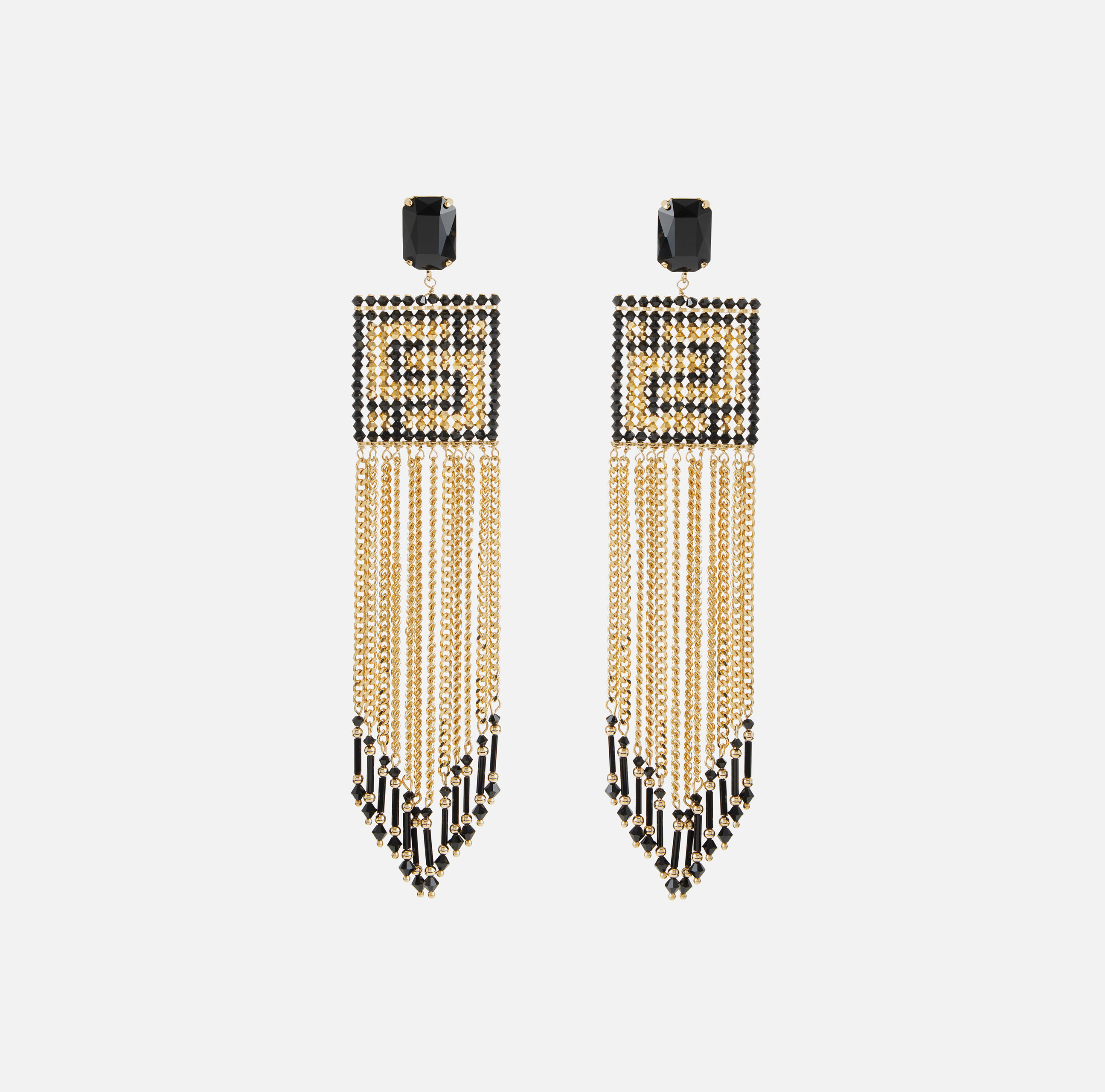 Earrings with beads - ACCESSORI - Elisabetta Franchi