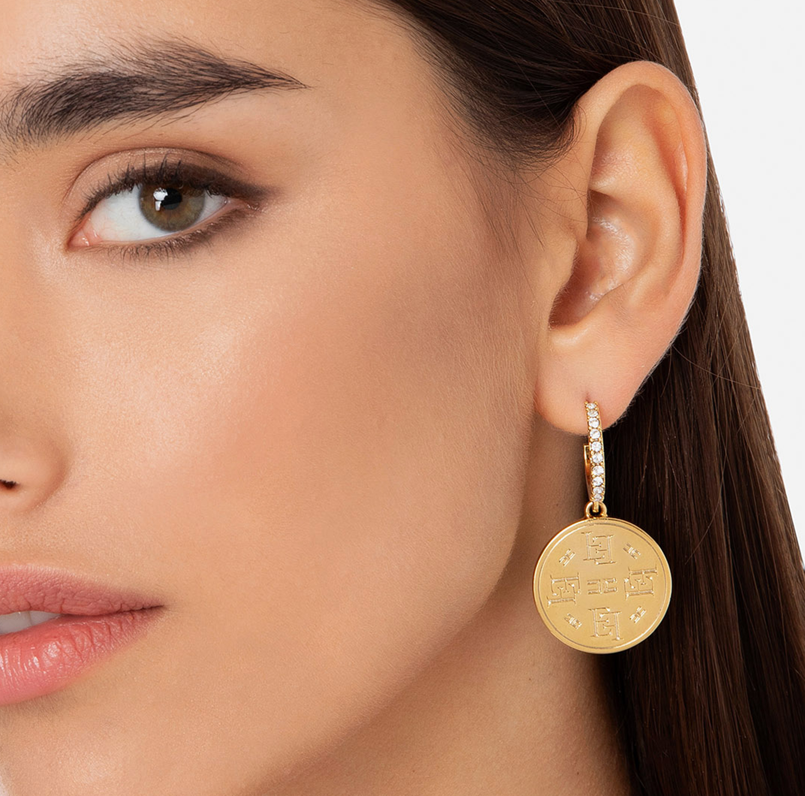 Stud earring with butterfly - Elisabetta Franchi