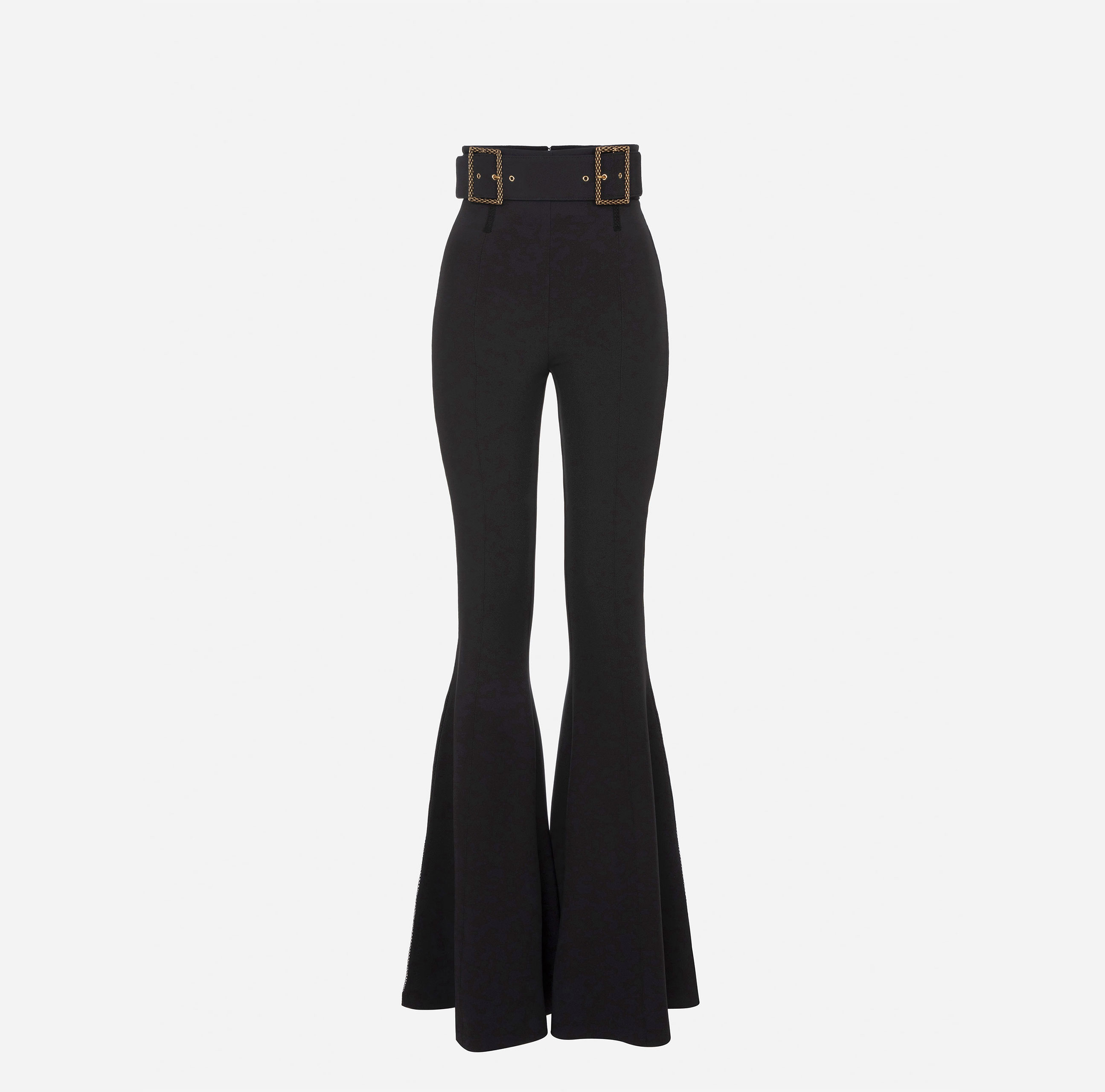 Wide trousers with ajour pattern - ABBIGLIAMENTO - Elisabetta Franchi