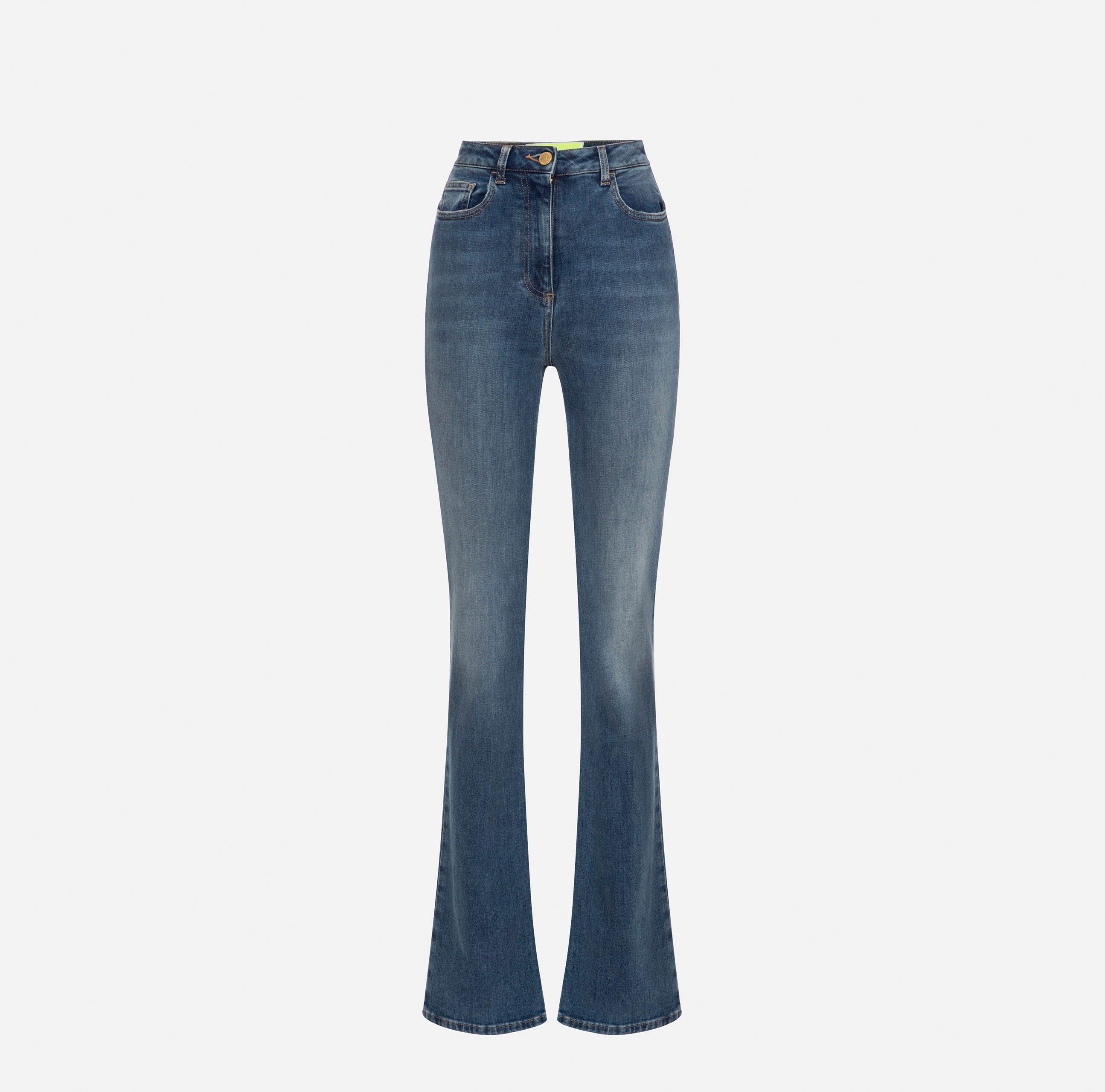 Jeans mit Schlagbein - ABBIGLIAMENTO - Elisabetta Franchi