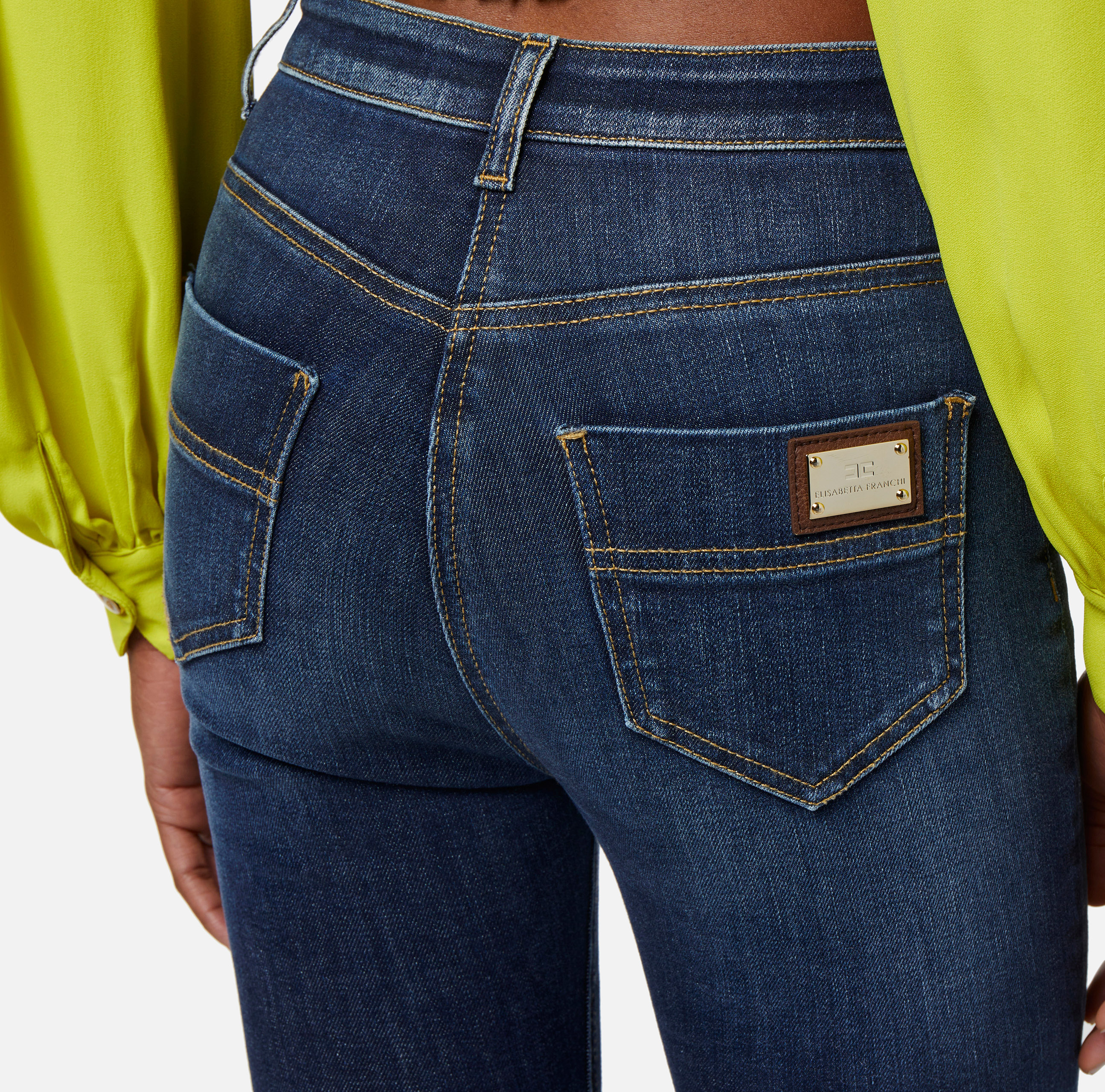 Enkellange skinny jeans - Elisabetta Franchi