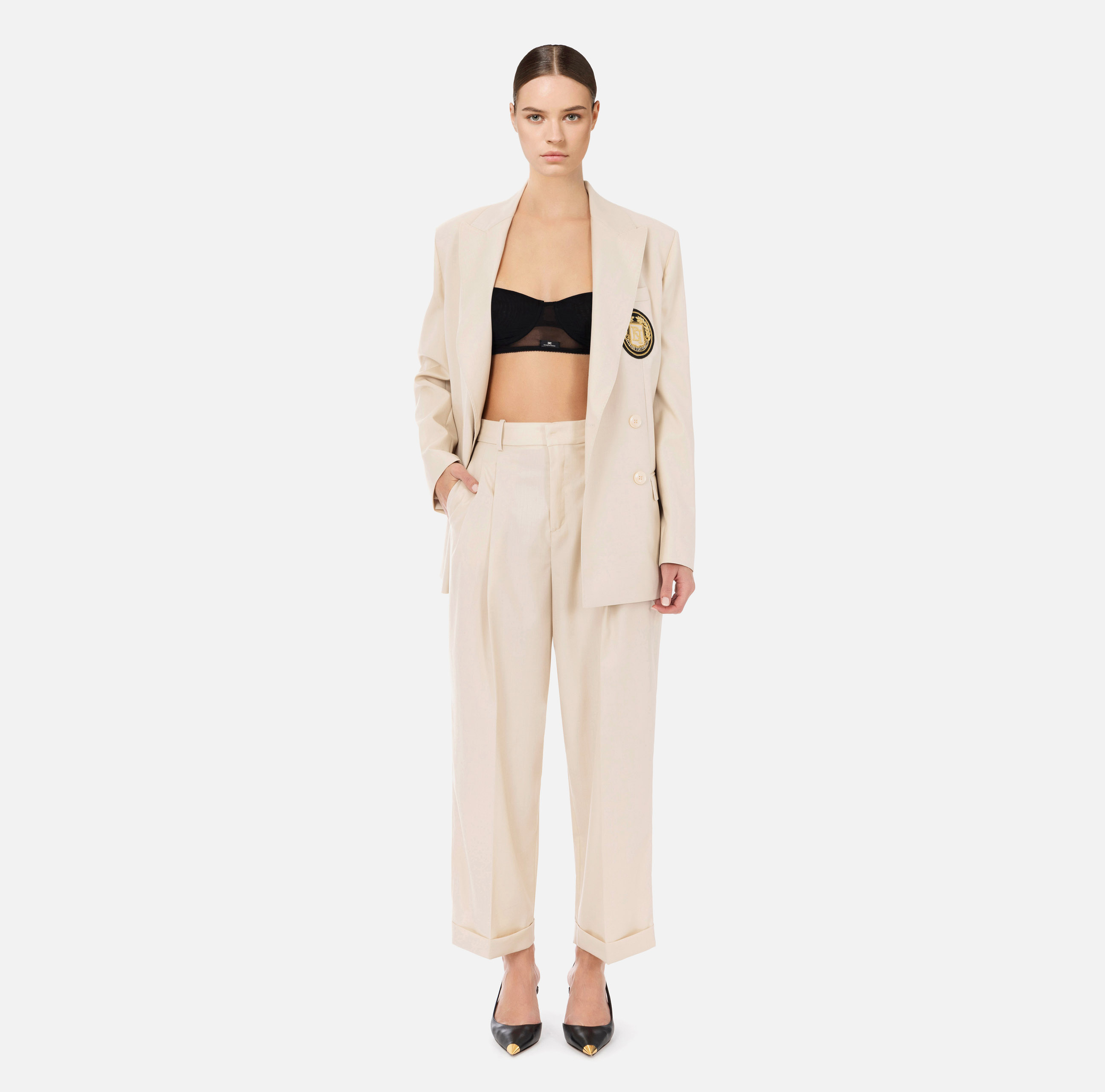 Elisabetta Franchi Tutina due pezzi con culotte ENCD104.C