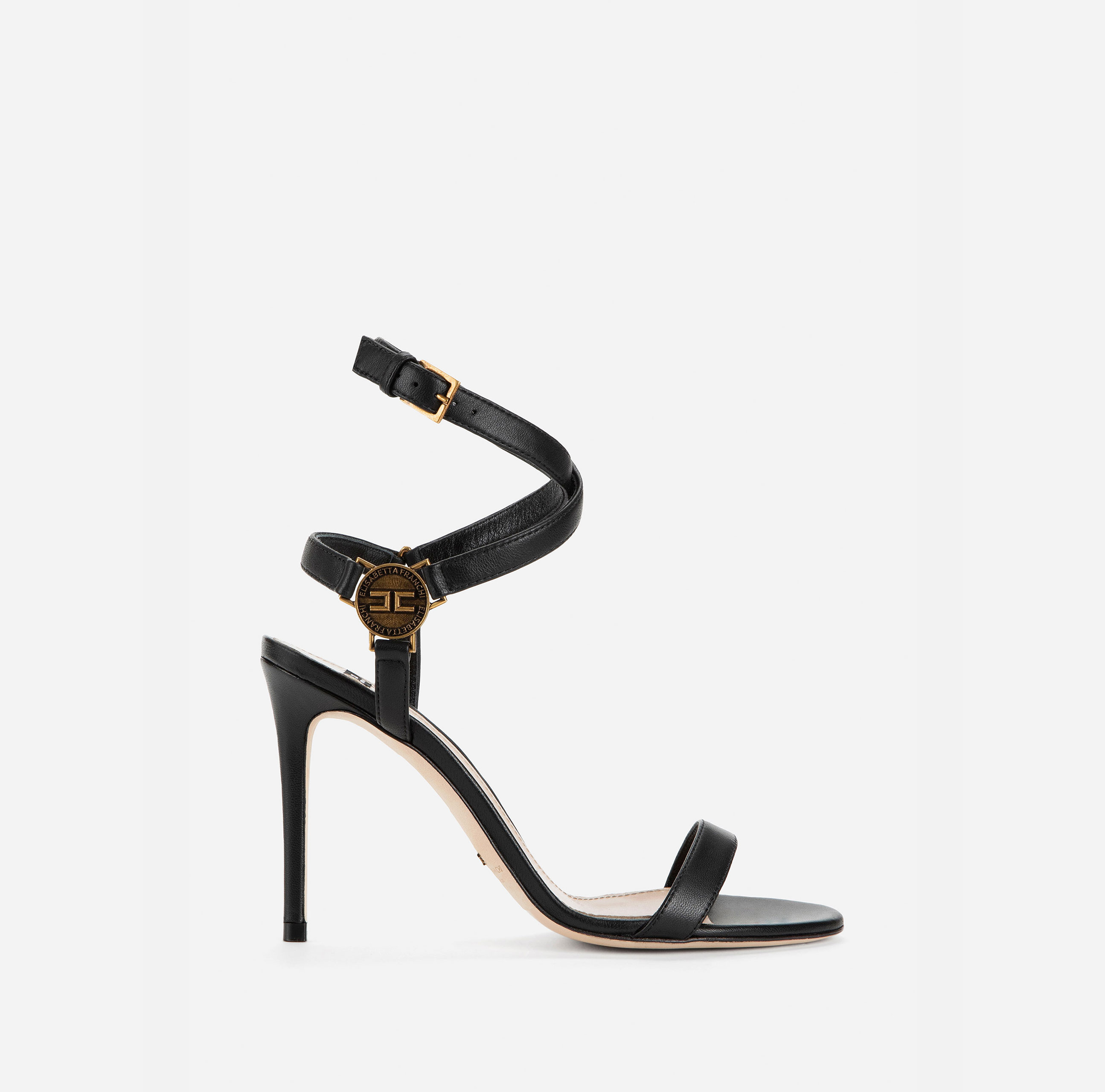 Thin heel sandal h95 mm - SCARPE - Elisabetta Franchi