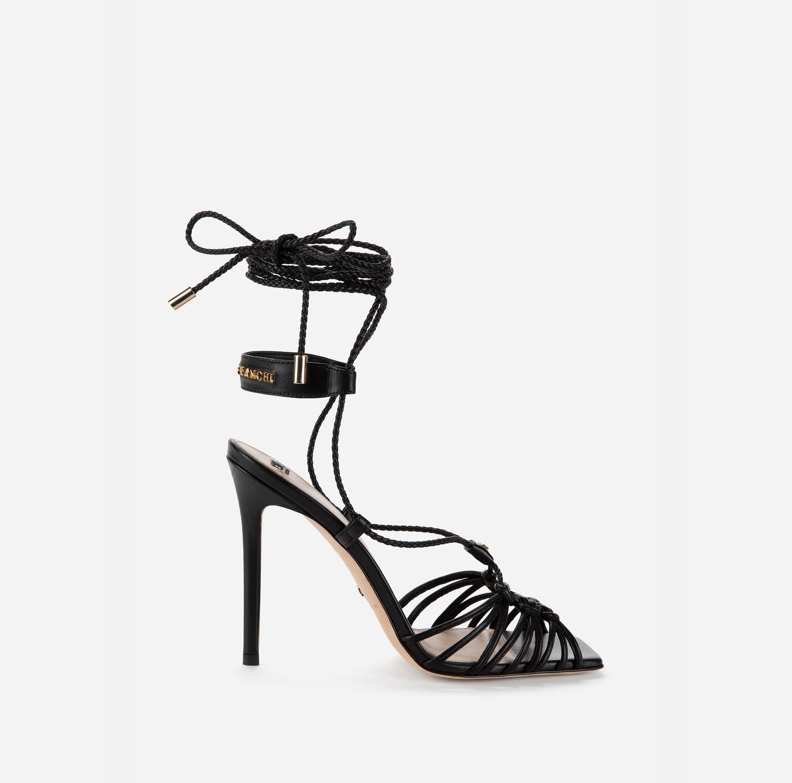 Thin heel sandal h105 mm - SCARPE - Elisabetta Franchi