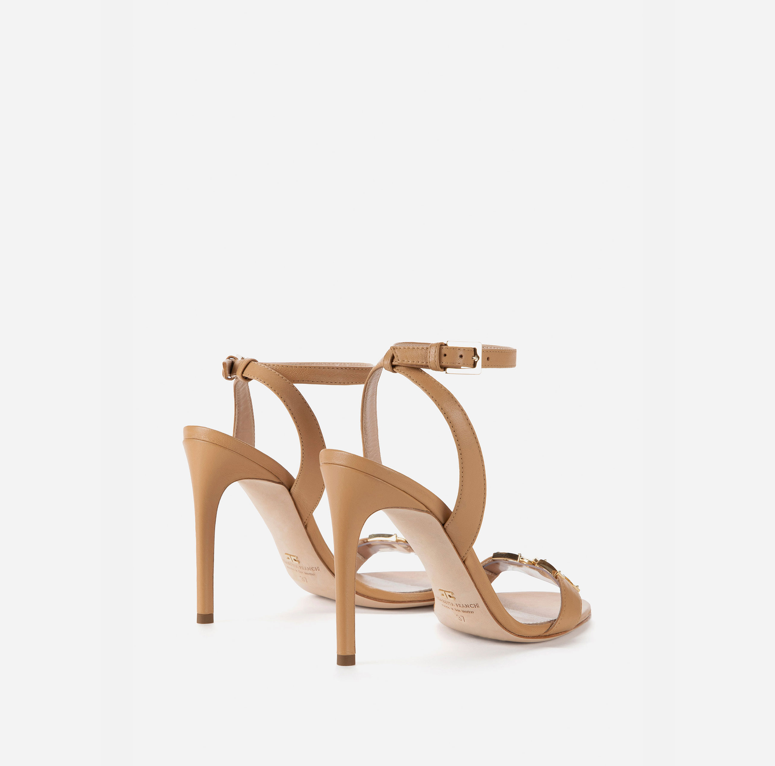 Thin heel sandal h105 mm - Elisabetta Franchi