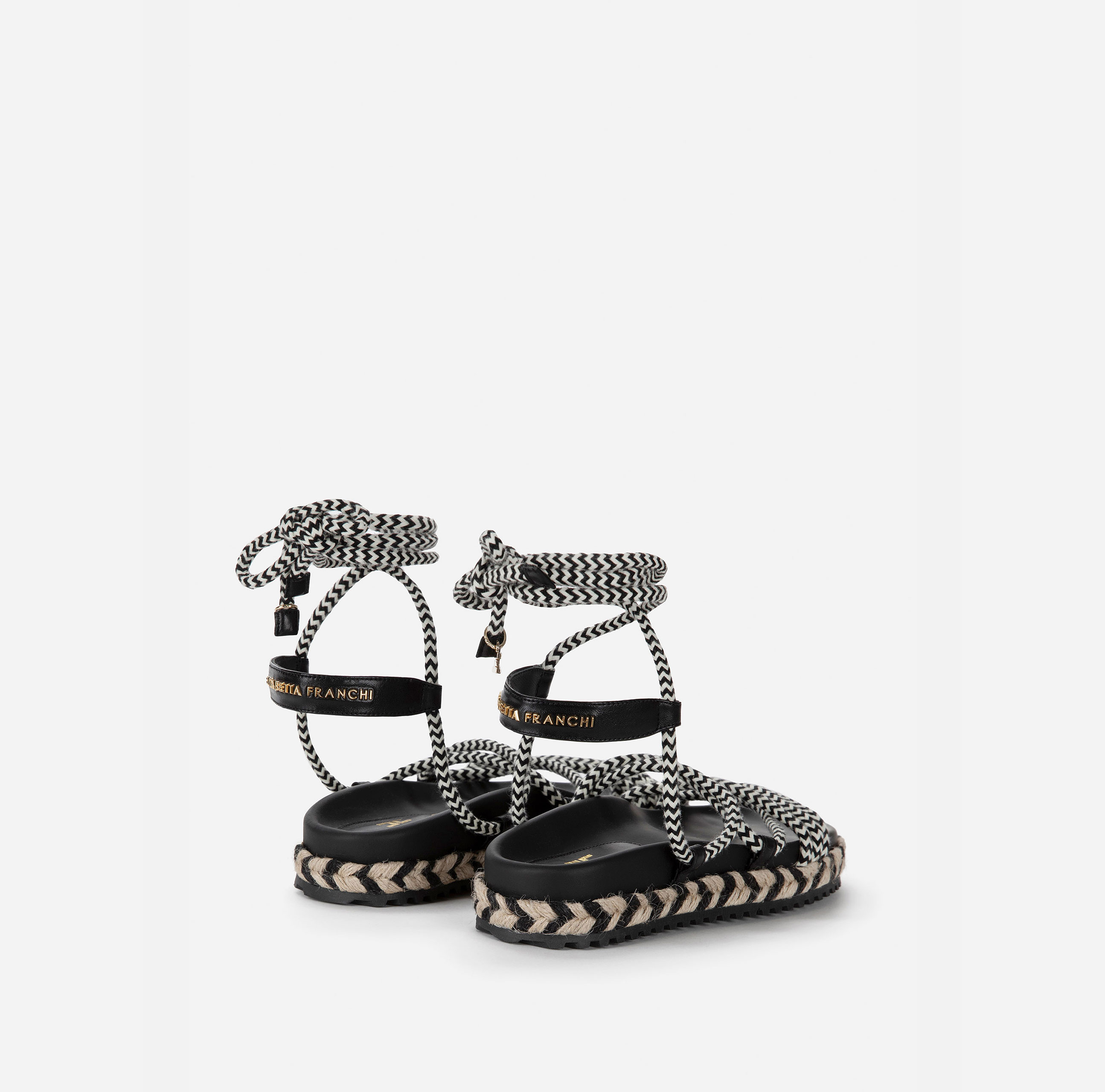 Banded sandal - Elisabetta Franchi