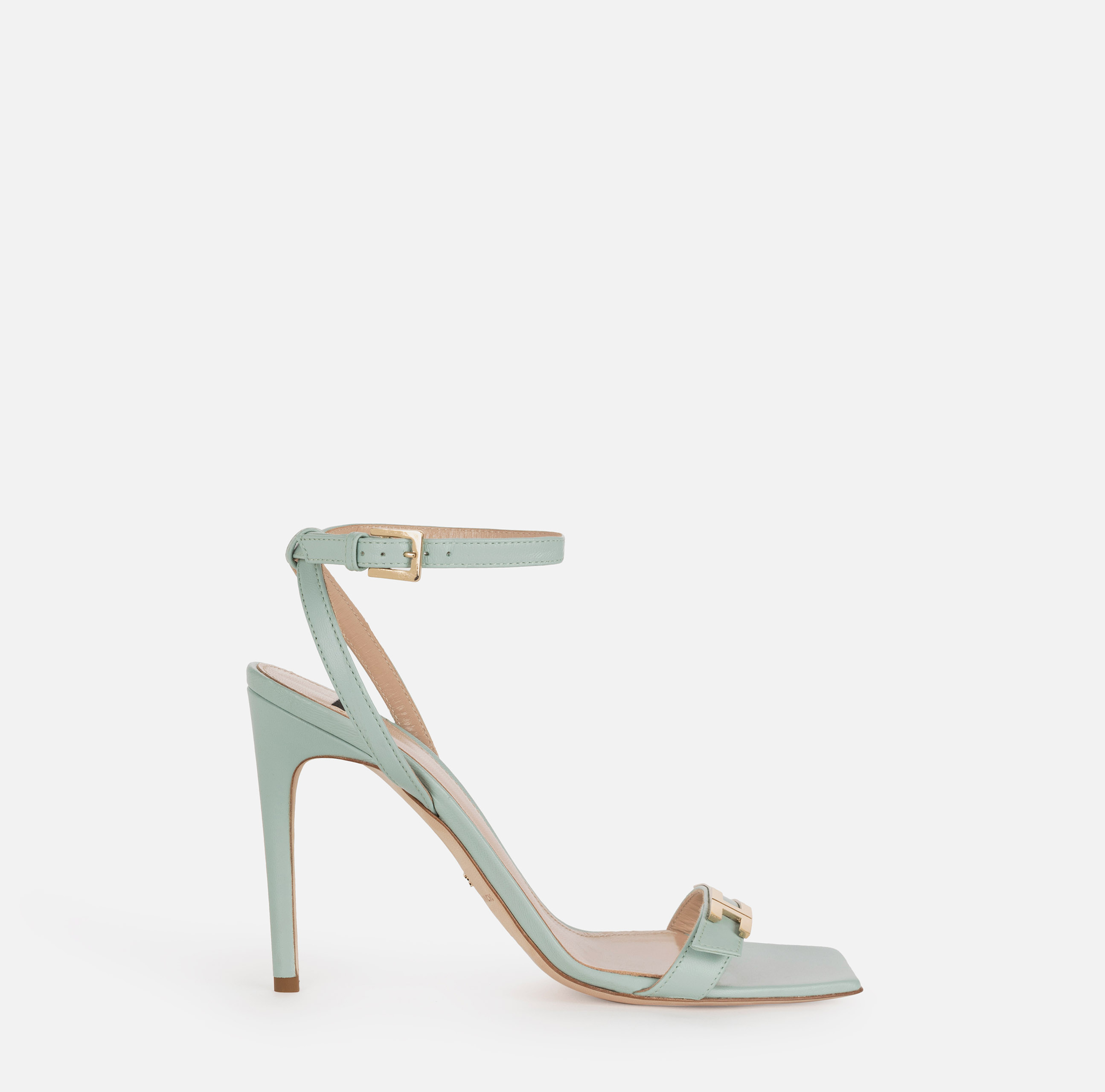 Women’s Elegant Elisabetta Franchi Sandals - low and with a platform