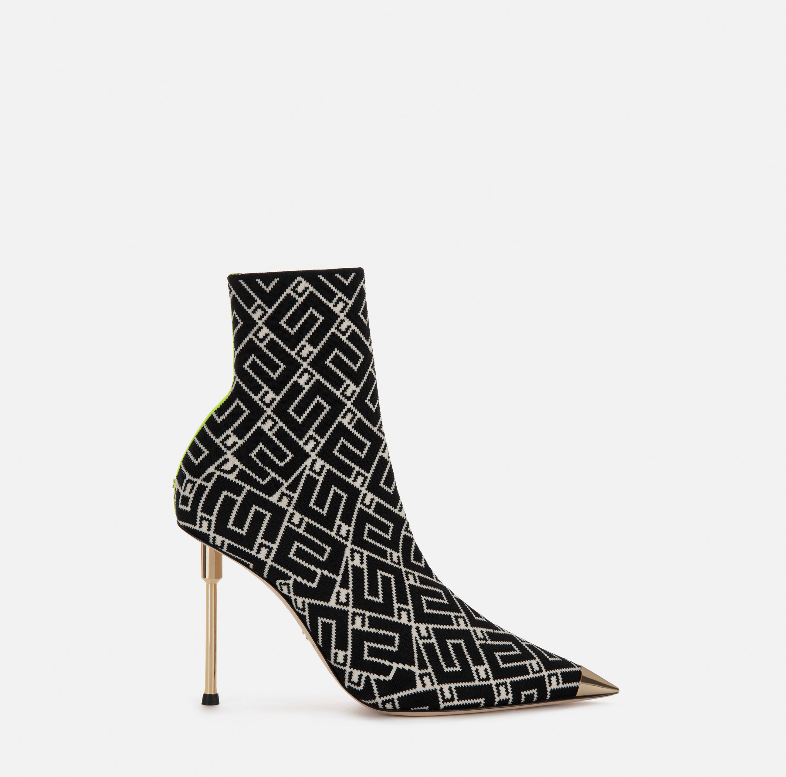 Jacquard ankle boots - Elisabetta Franchi