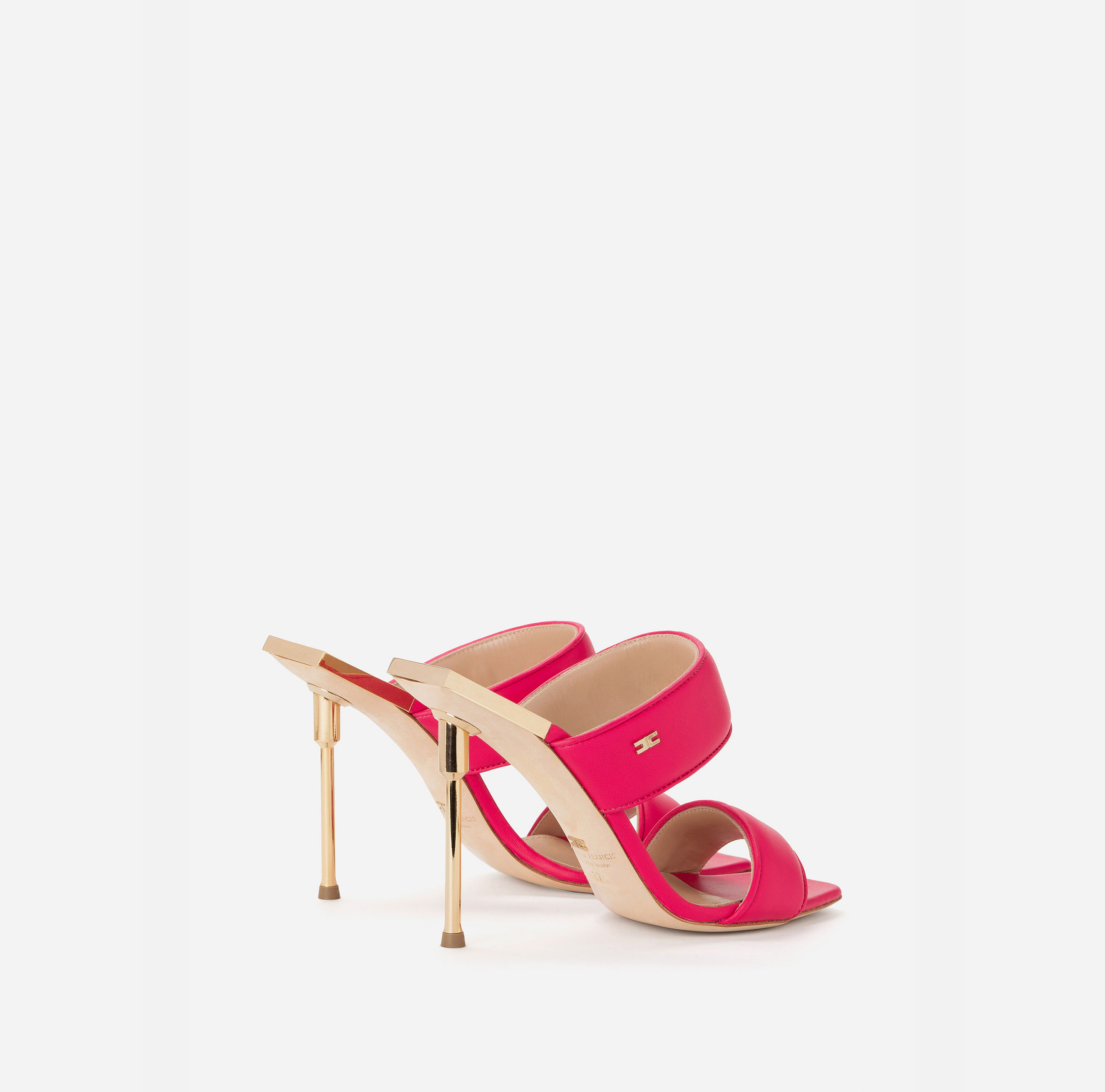 Mules with maxi bands - Elisabetta Franchi