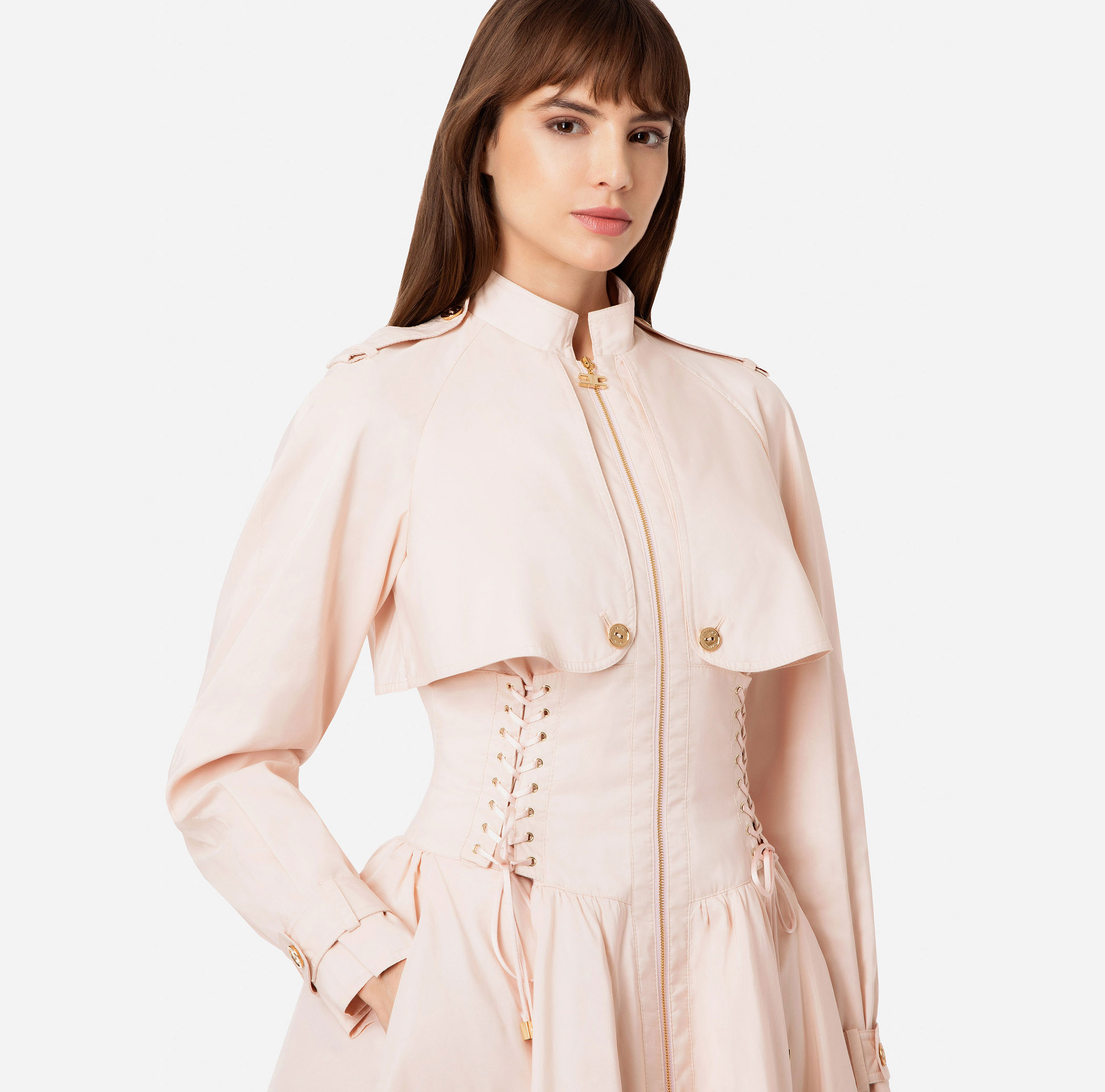 Ottoman duster coat - Elisabetta Franchi