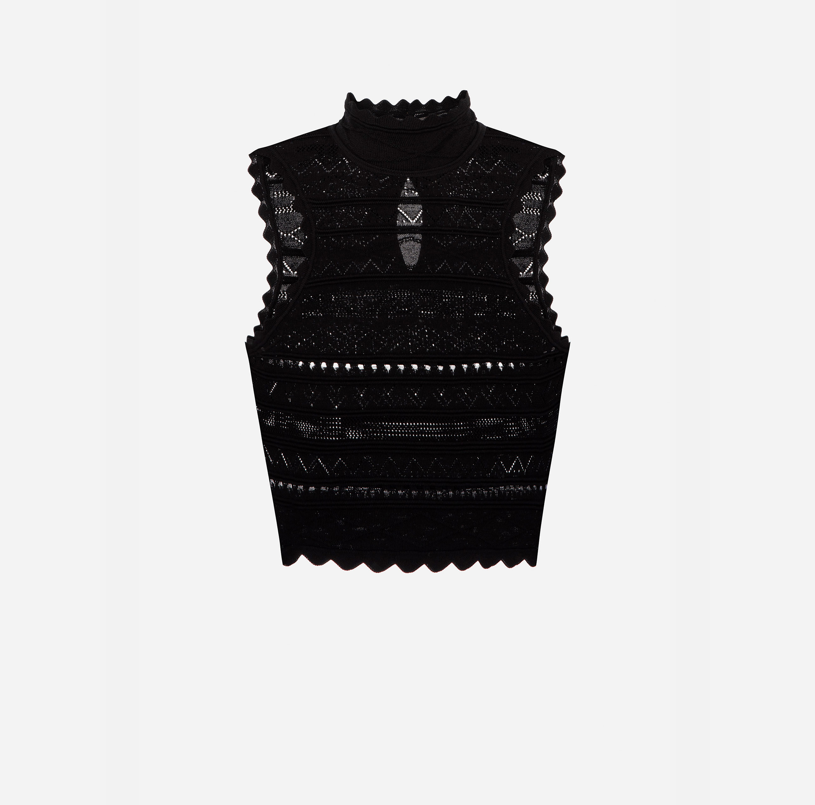 Top with high collar - ABBIGLIAMENTO - Elisabetta Franchi