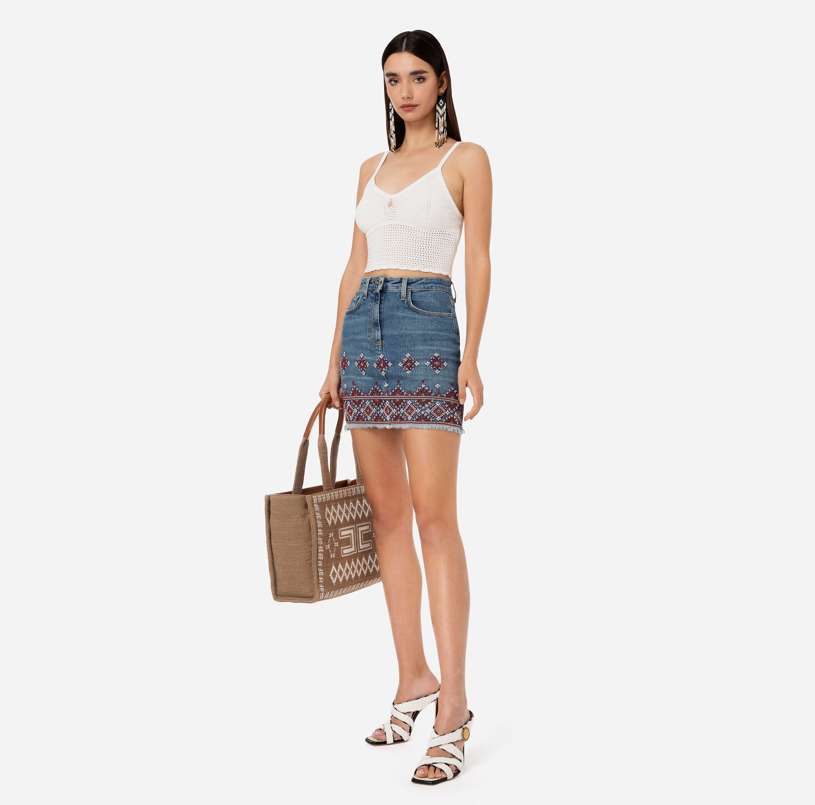 Crochet stitch top - Elisabetta Franchi