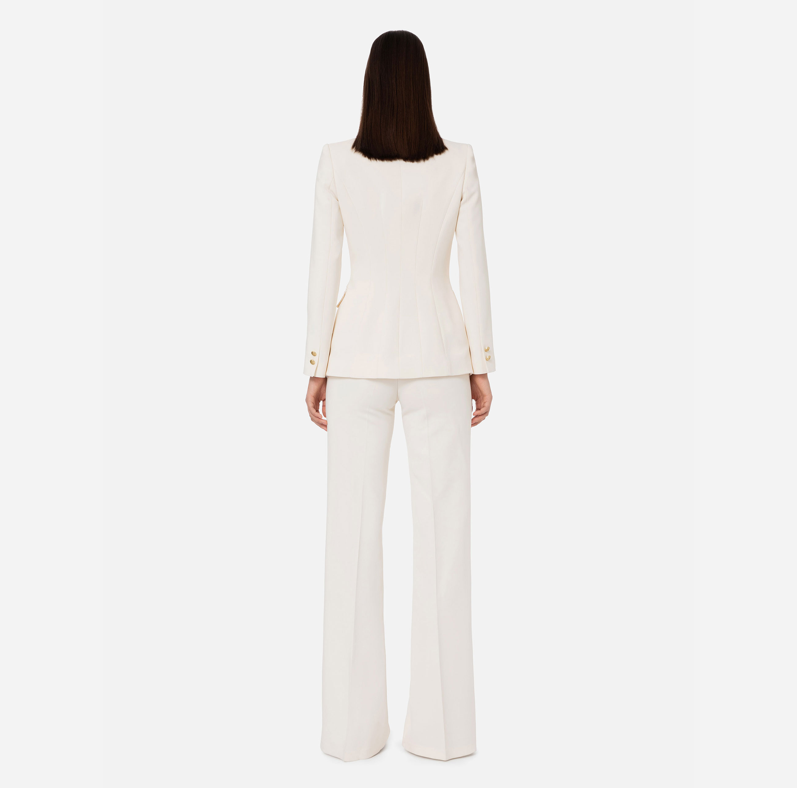 Suit with trousers and double-breasted jacket - Elisabetta Franchi
