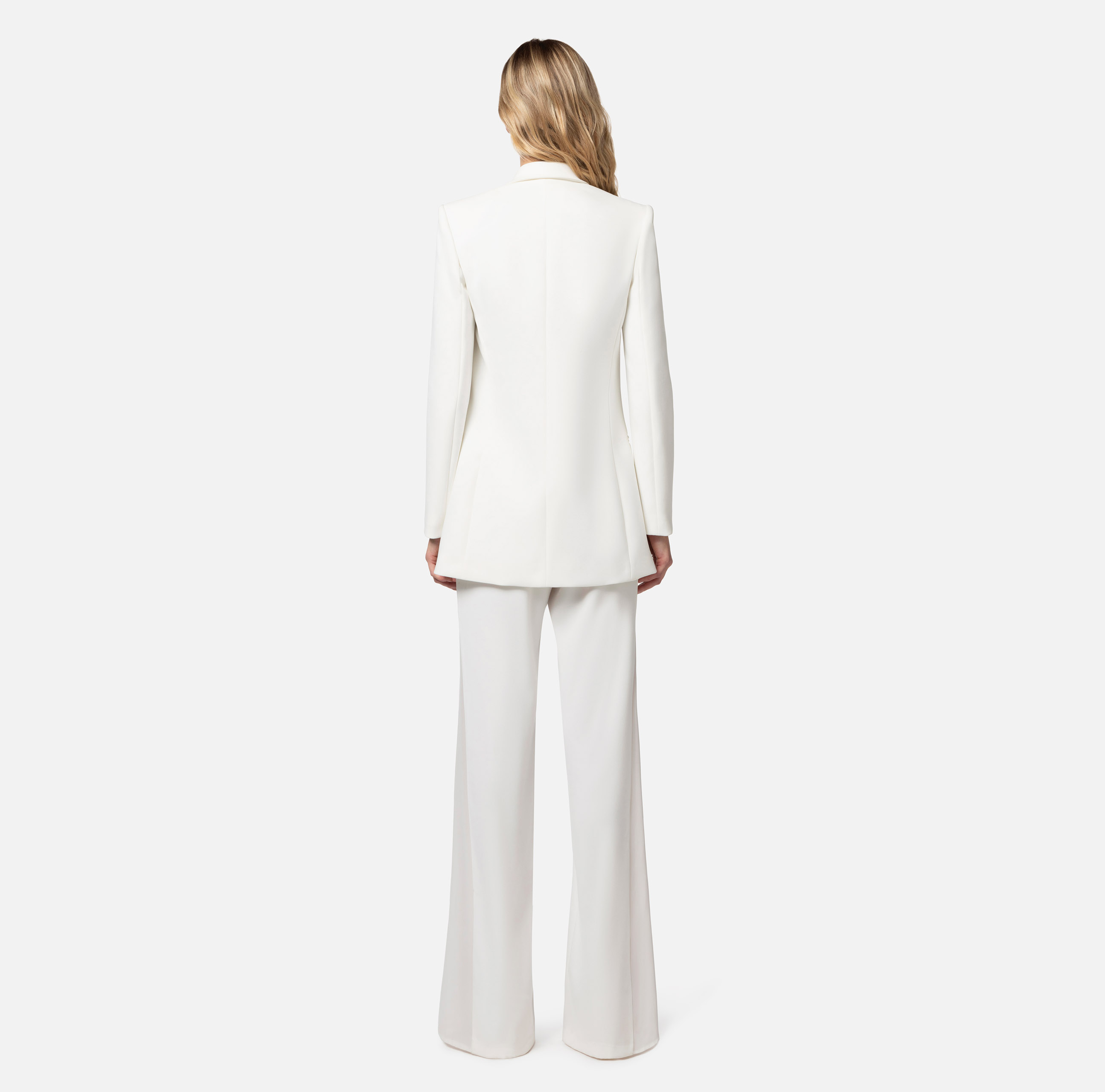 Trouser suit in crêpe fabric - Elisabetta Franchi