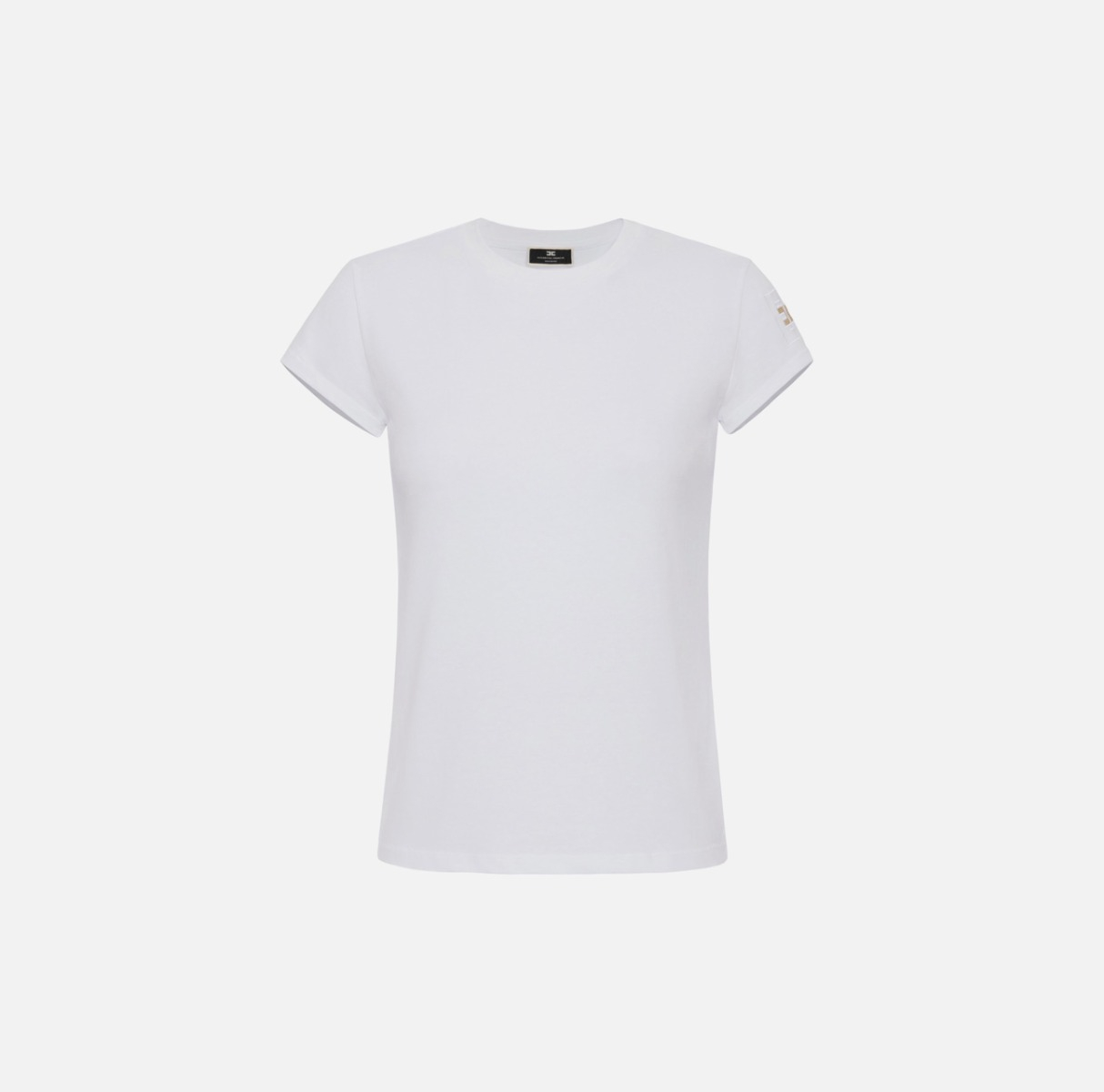 Jersey t-shirt with embroidery - Elisabetta Franchi